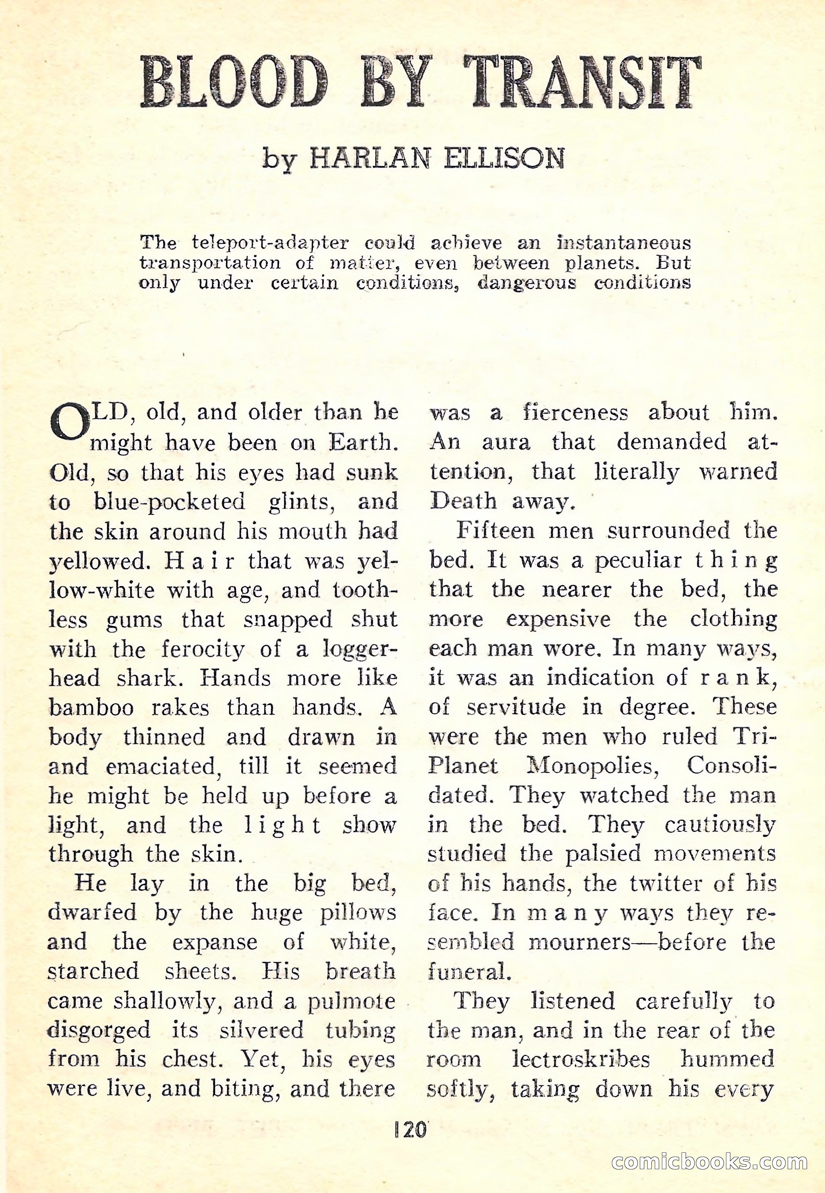 Super-Science Fiction, October 1958 — page 122 of 132