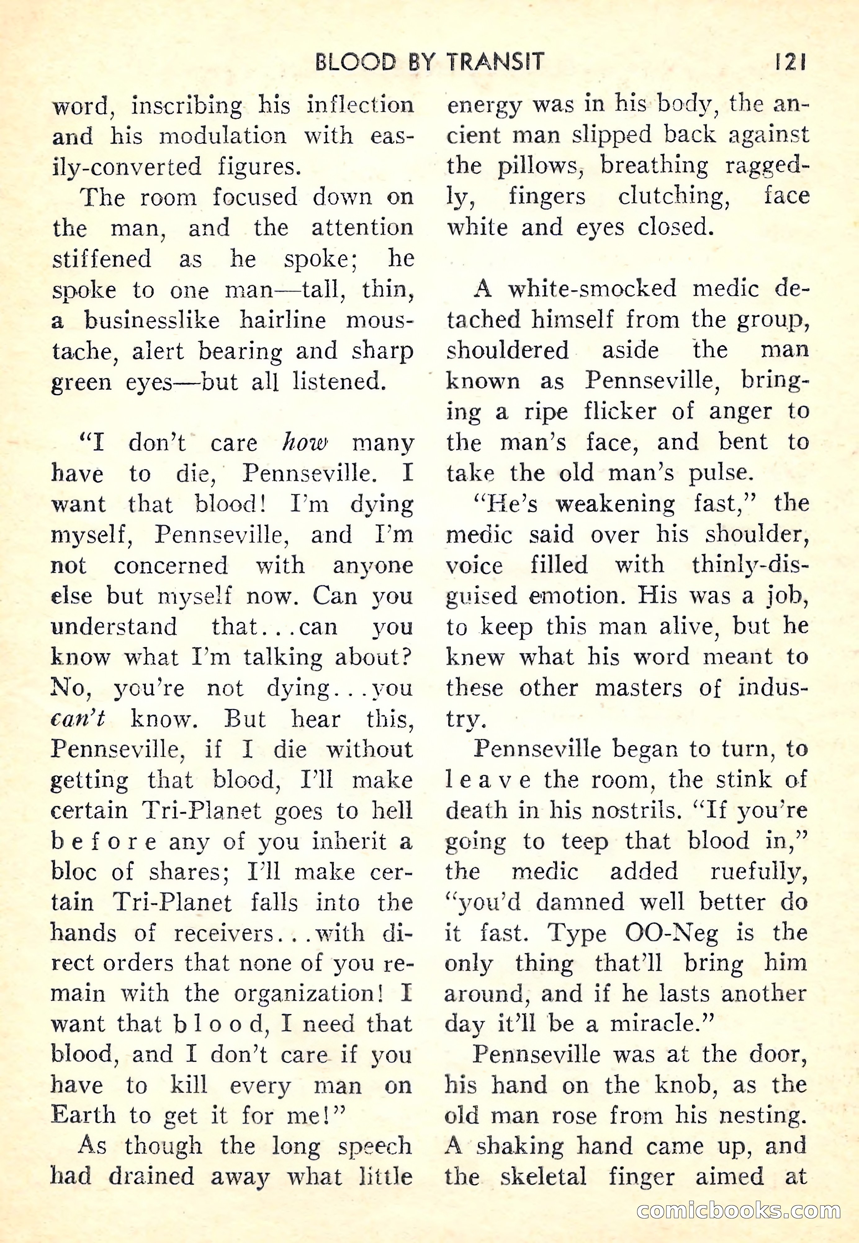 Super-Science Fiction, October 1958 — page 123 of 132
