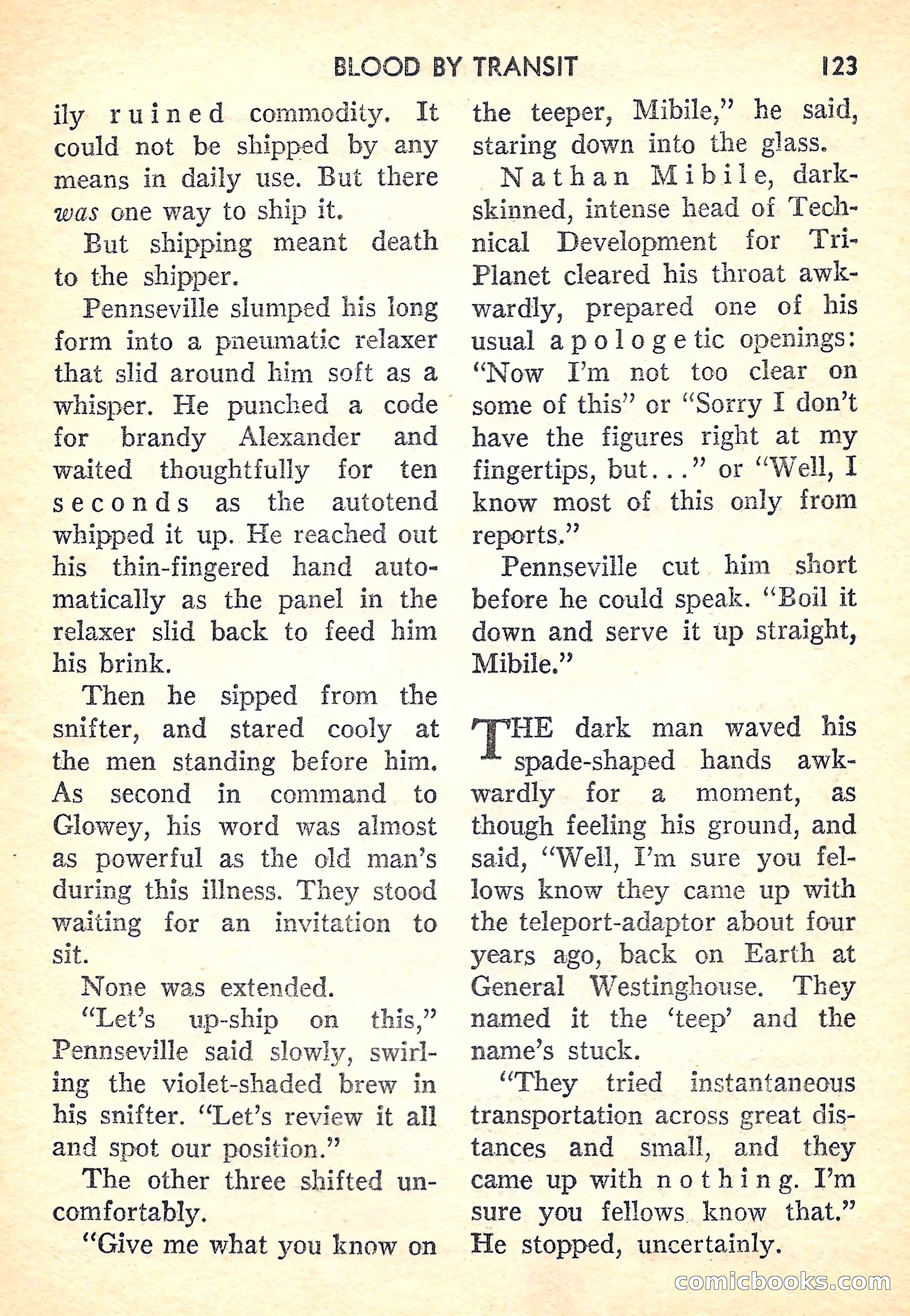 Super-Science Fiction, October 1958 — page 125 of 132