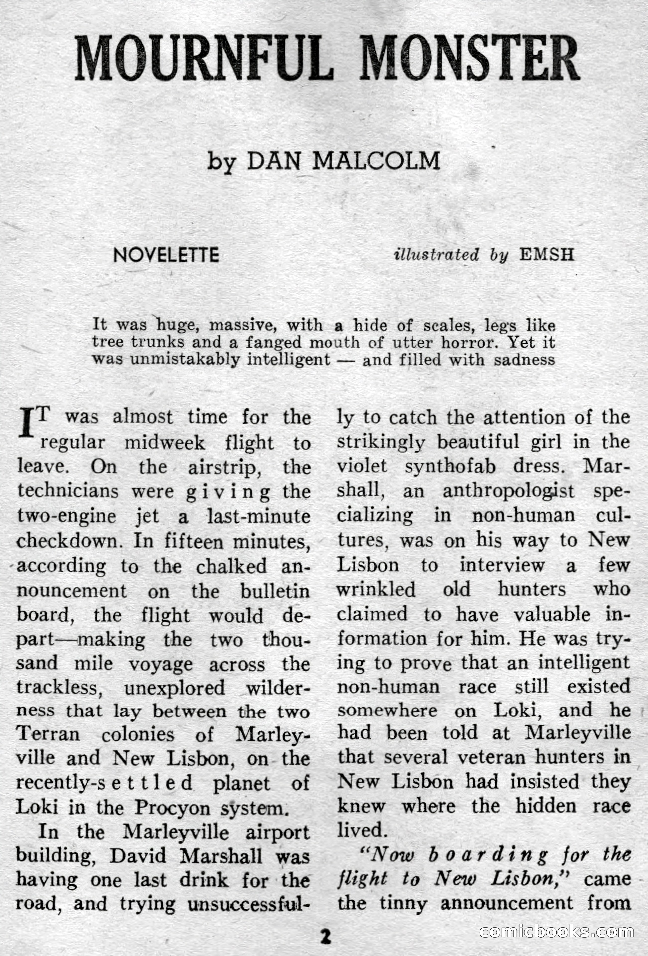 Super-Science Fiction, April 1959 — page 4 of 132