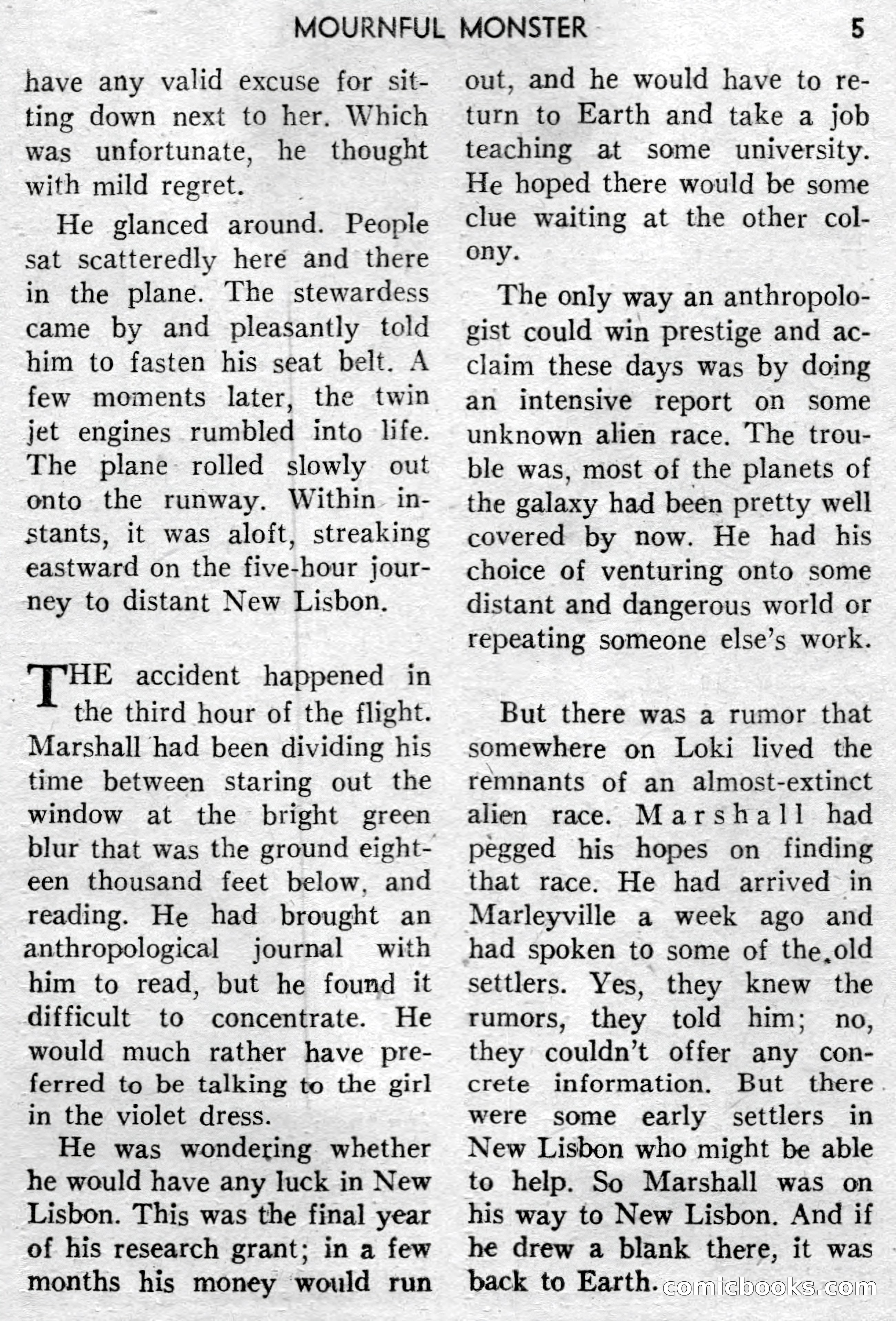 Super-Science Fiction, April 1959 — page 7 of 132