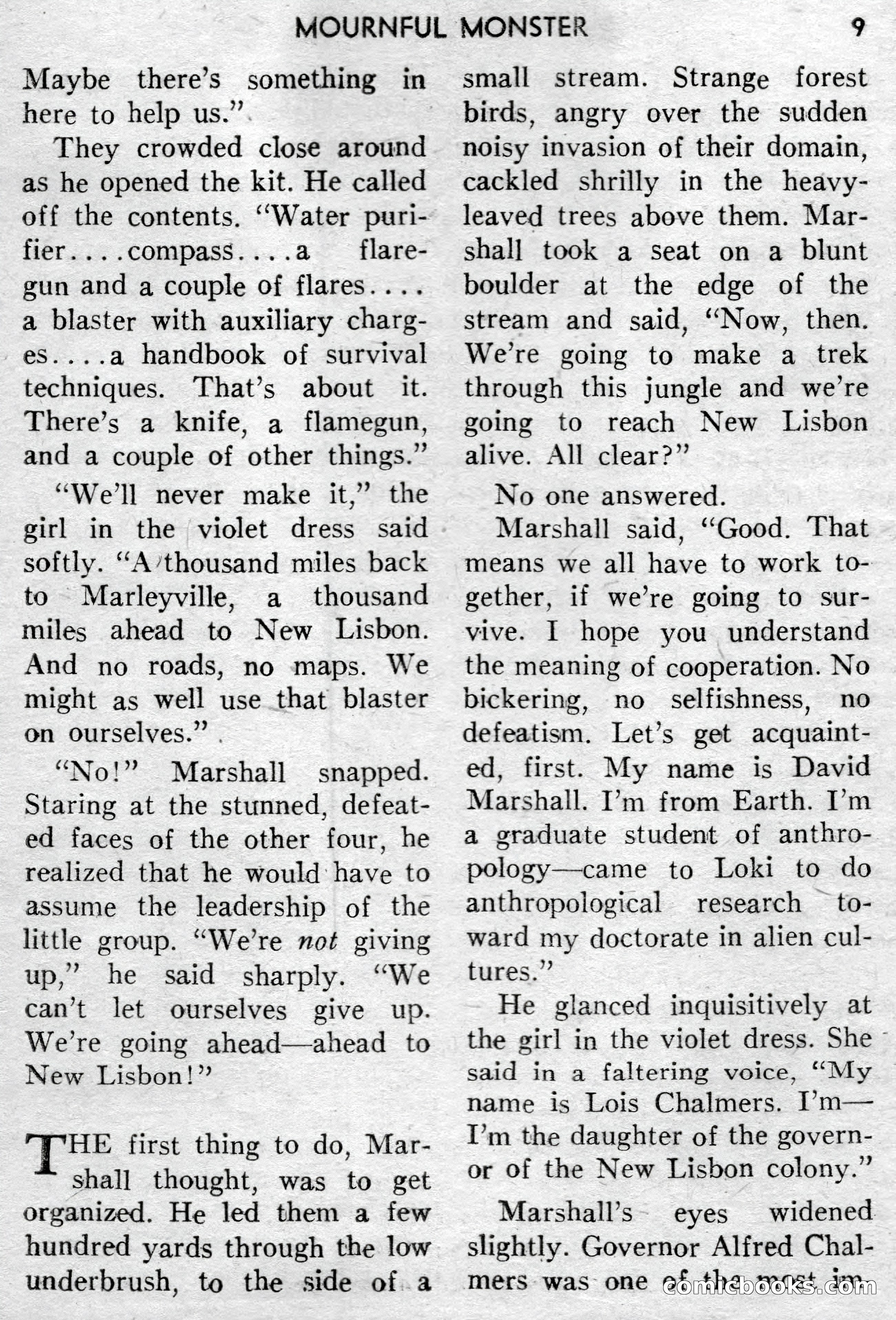 Super-Science Fiction, April 1959 — page 11 of 132