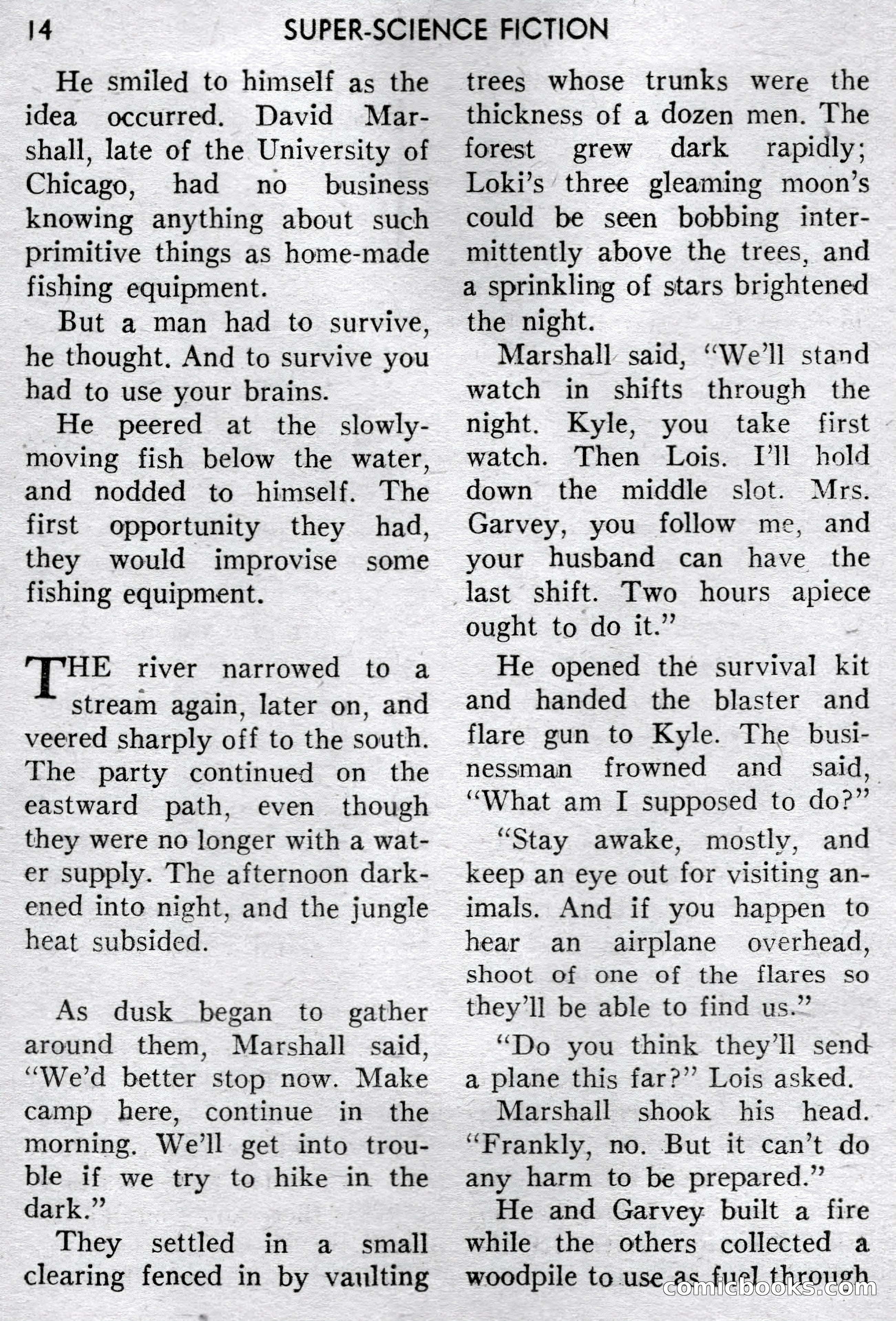Super-Science Fiction, April 1959 — page 16 of 132