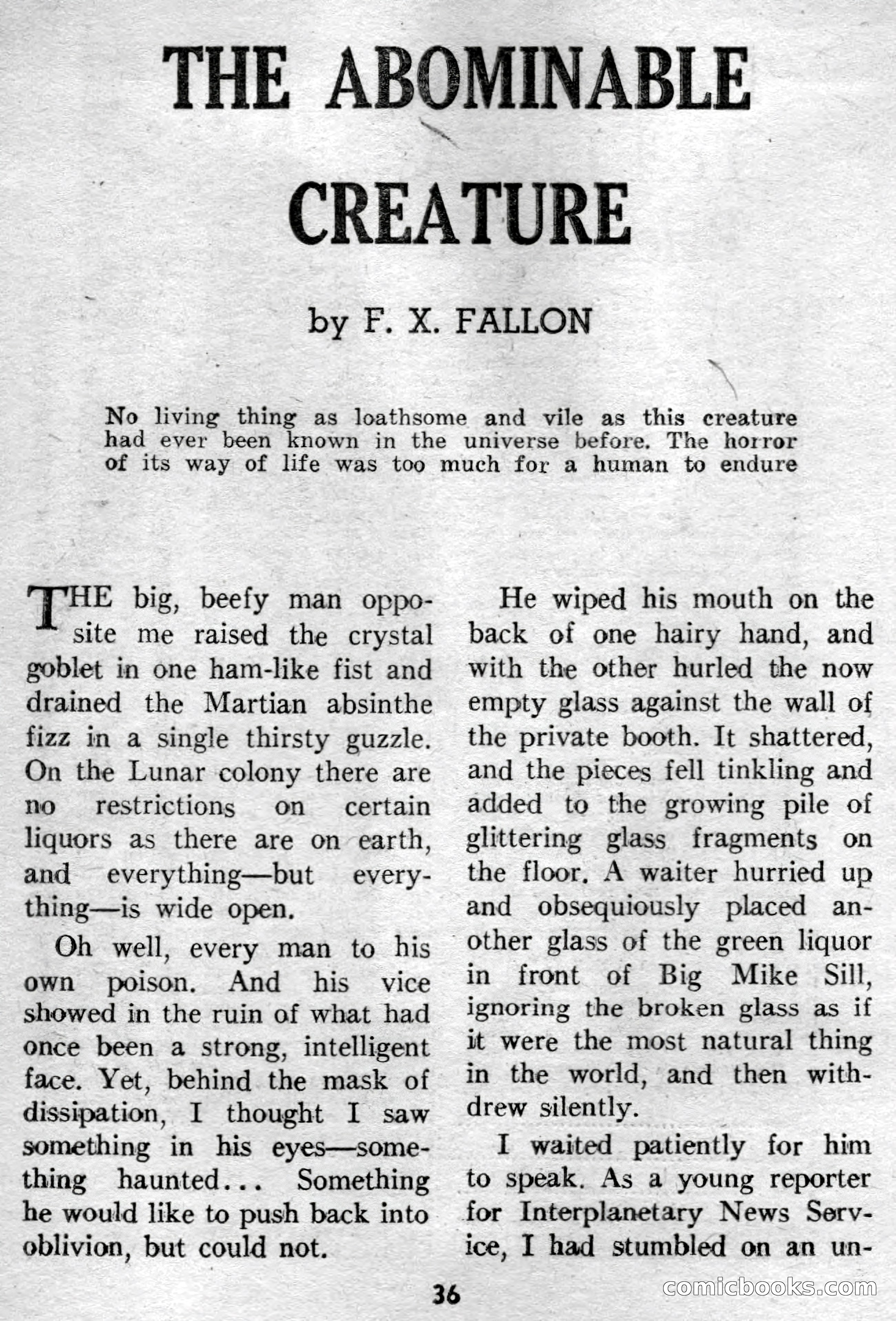 Super-Science Fiction, April 1959 — page 38 of 132