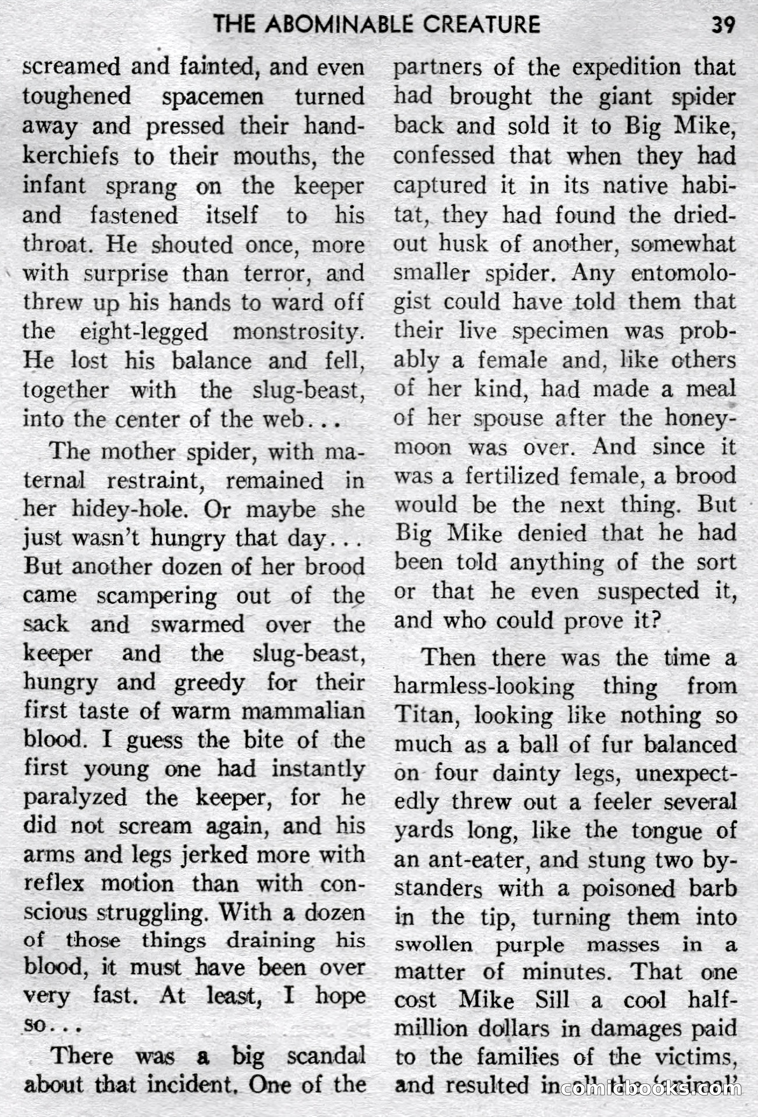 Super-Science Fiction, April 1959 — page 41 of 132