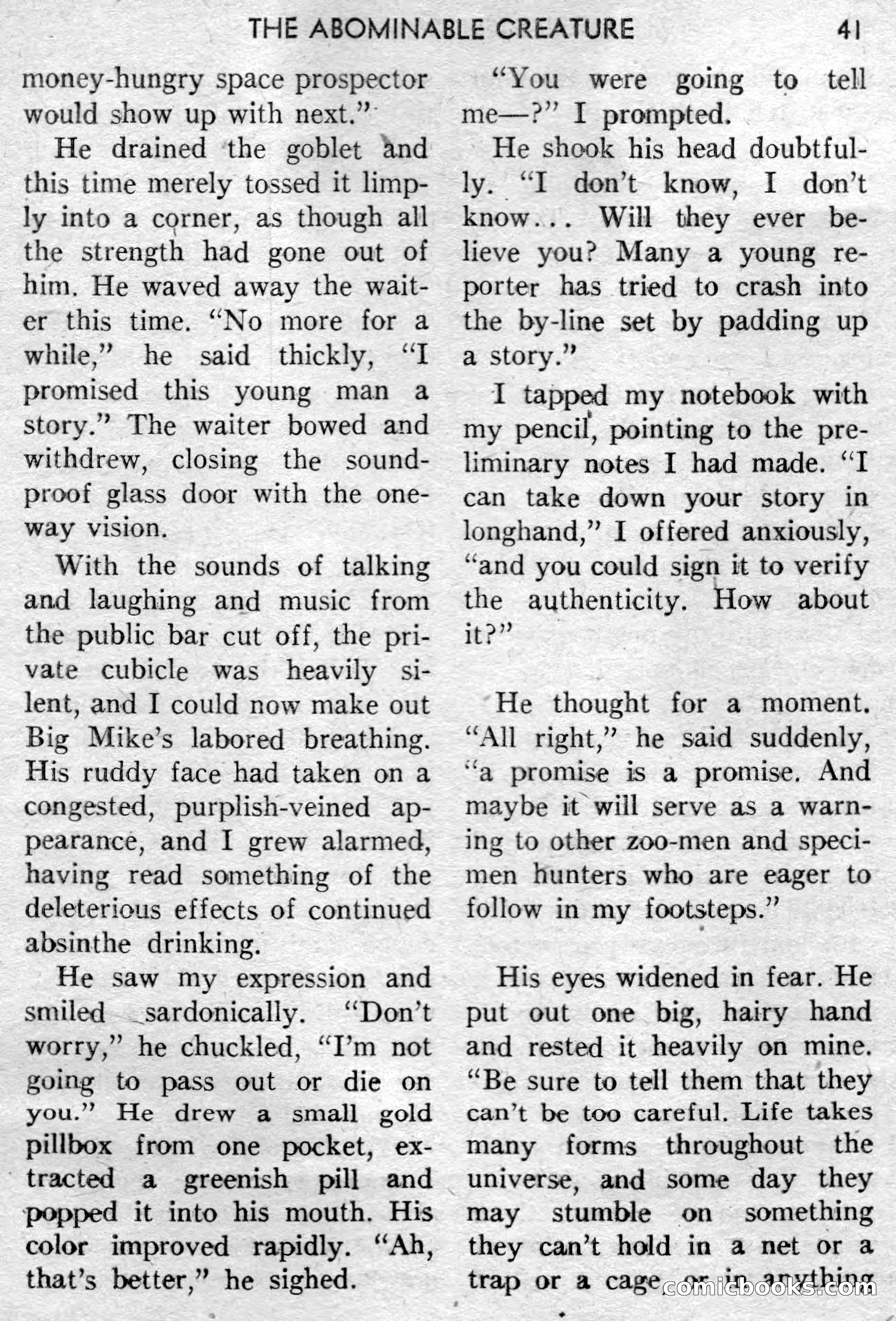 Super-Science Fiction, April 1959 — page 43 of 132