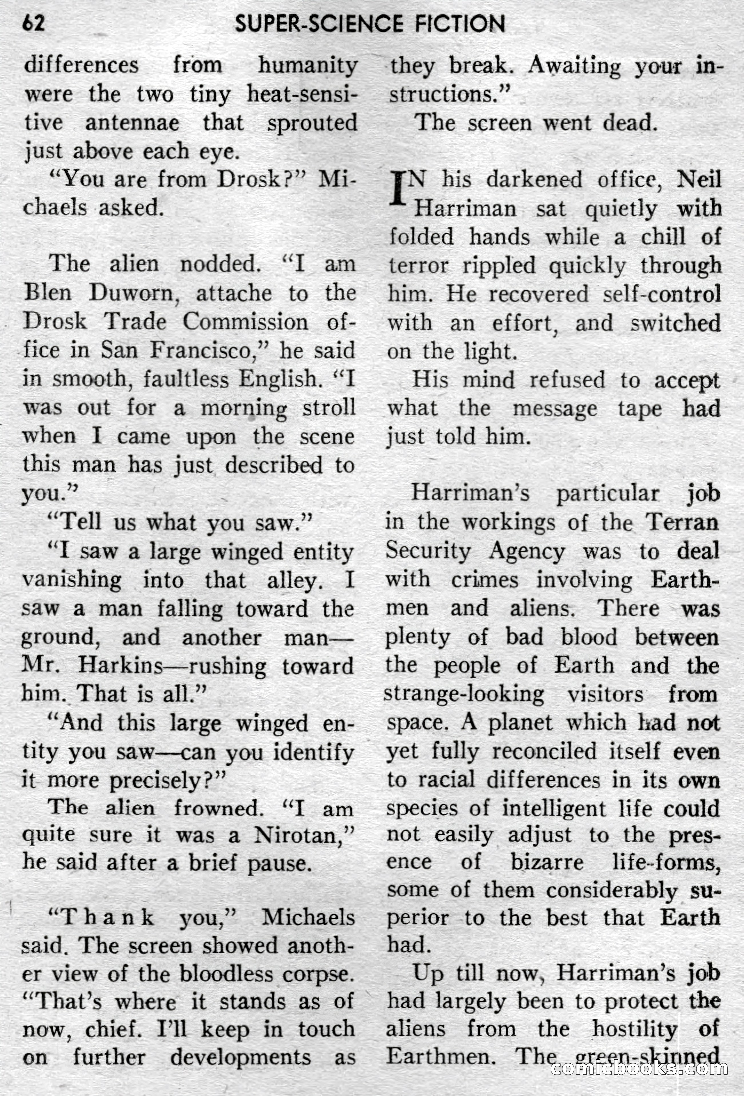 Super-Science Fiction, April 1959 — page 64 of 132