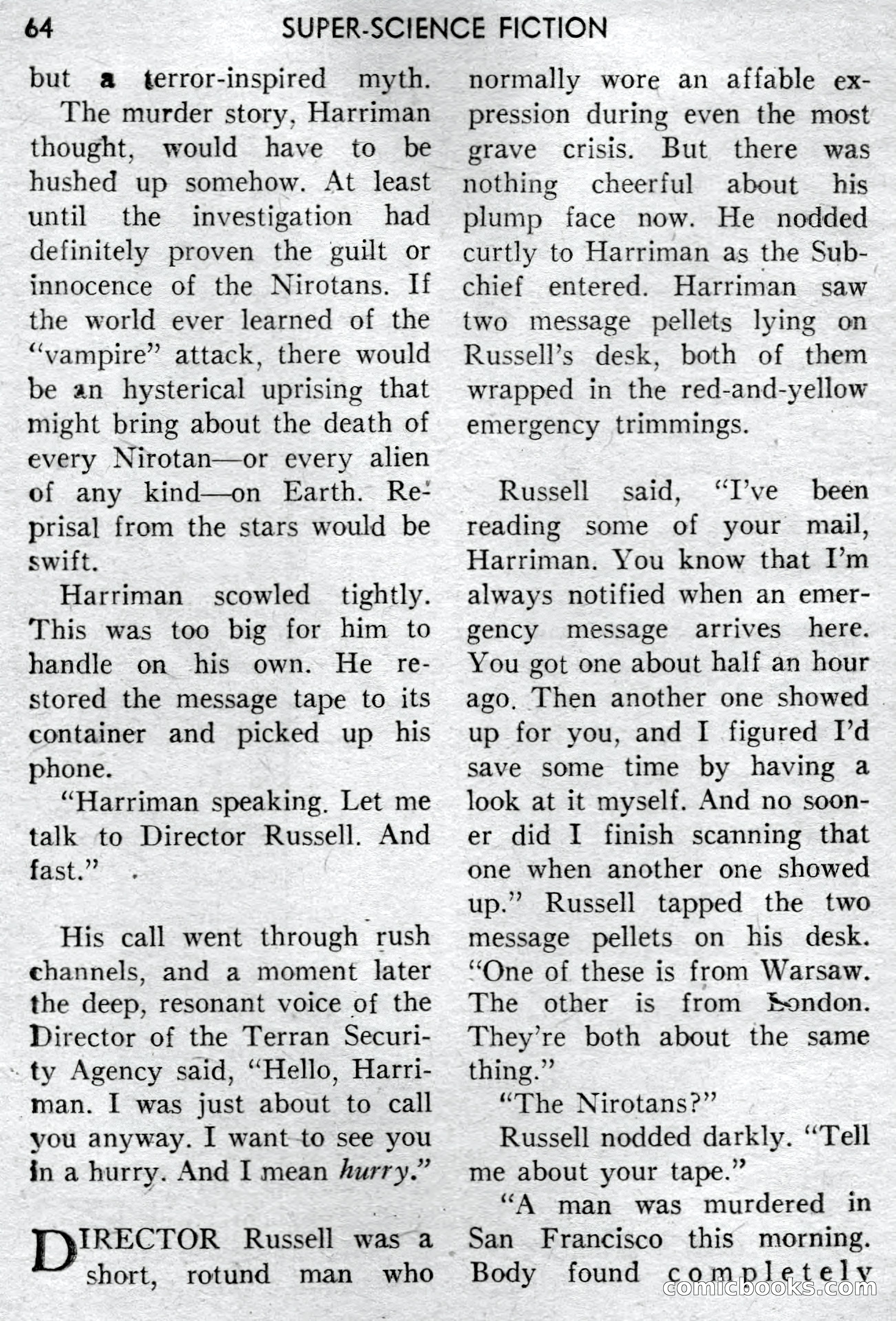 Super-Science Fiction, April 1959 — page 66 of 132