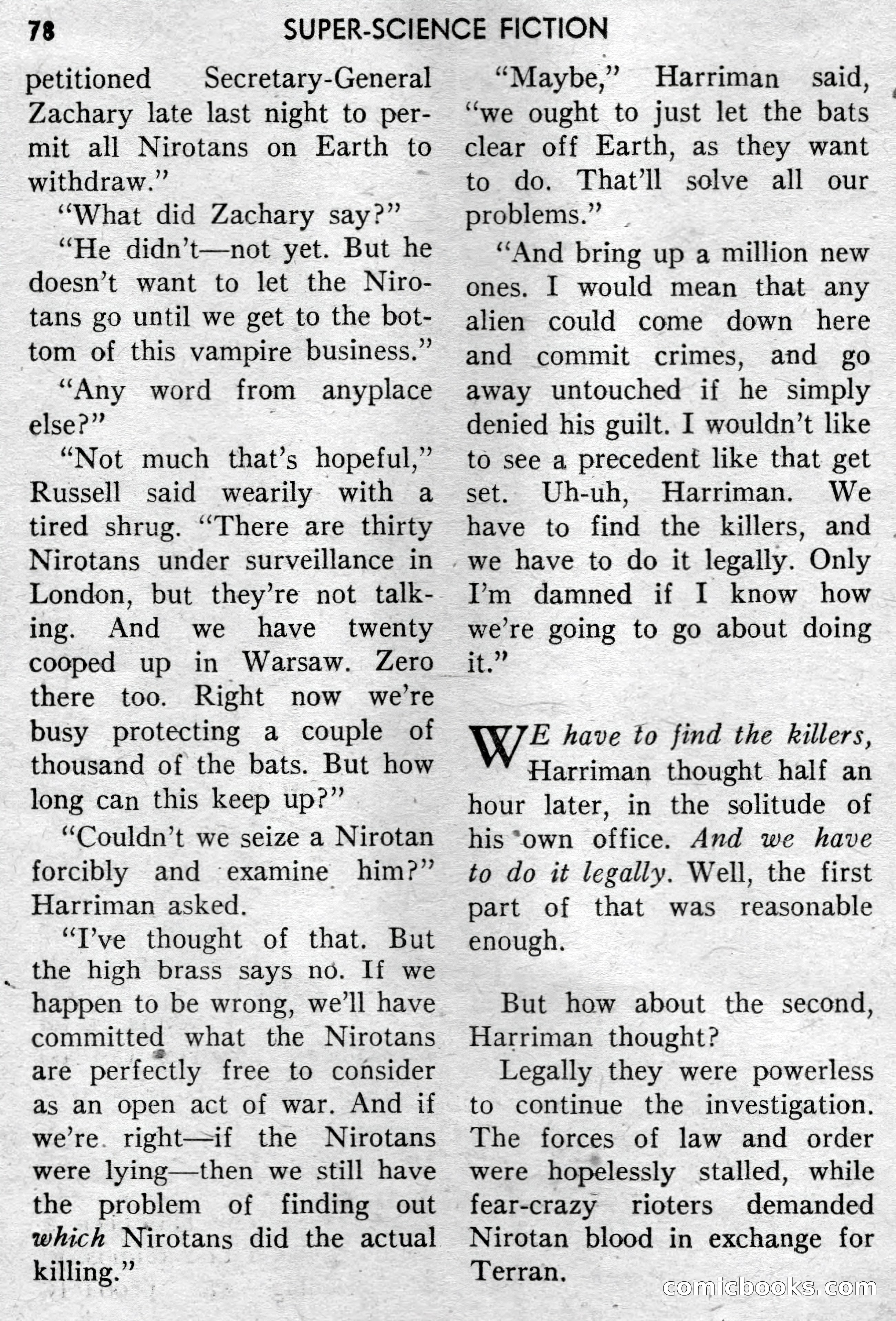 Super-Science Fiction, April 1959 — page 80 of 132