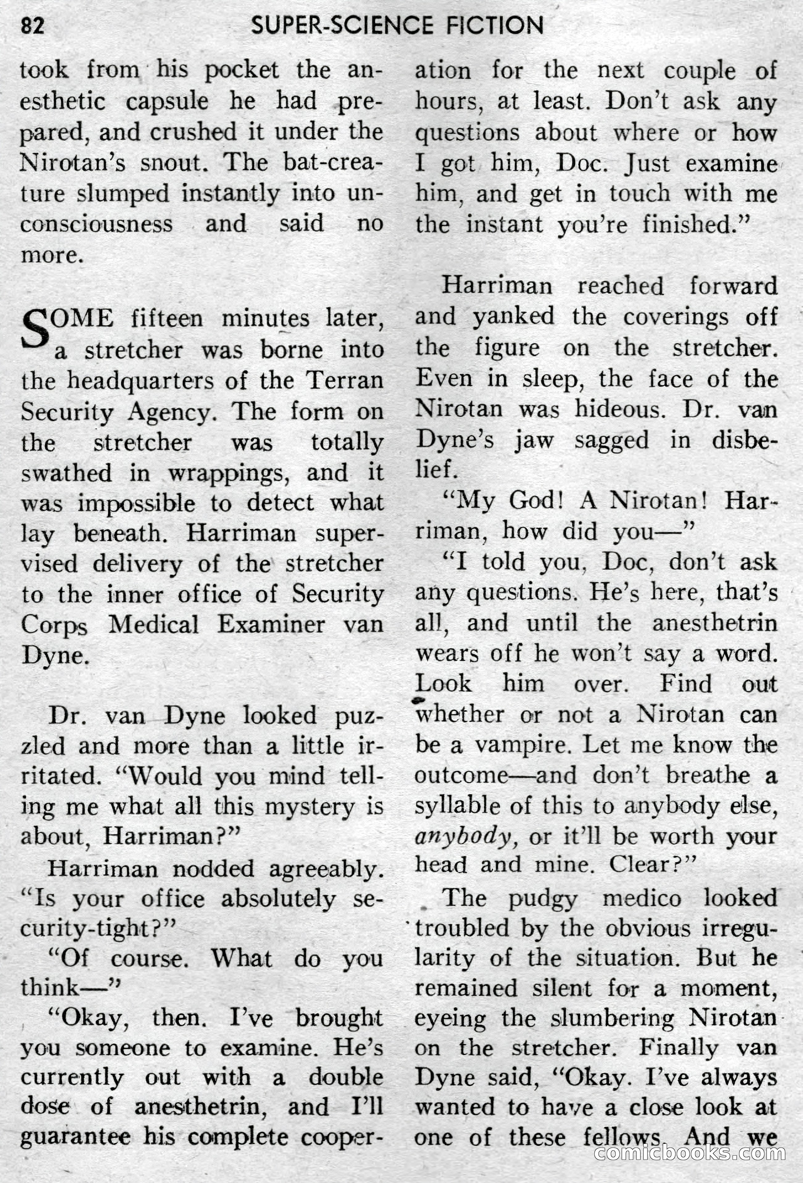 Super-Science Fiction, April 1959 — page 84 of 132