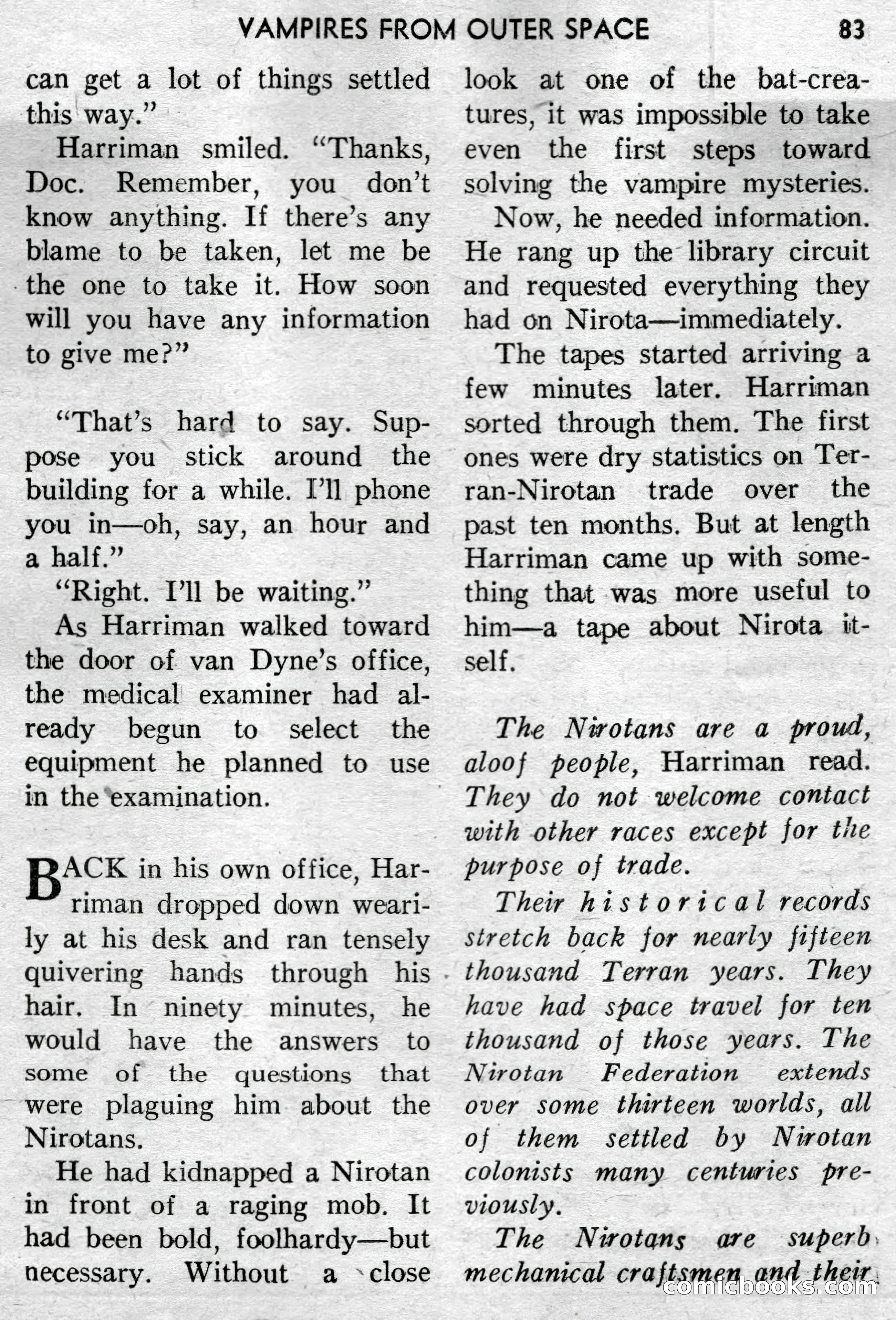 Super-Science Fiction, April 1959 — page 85 of 132