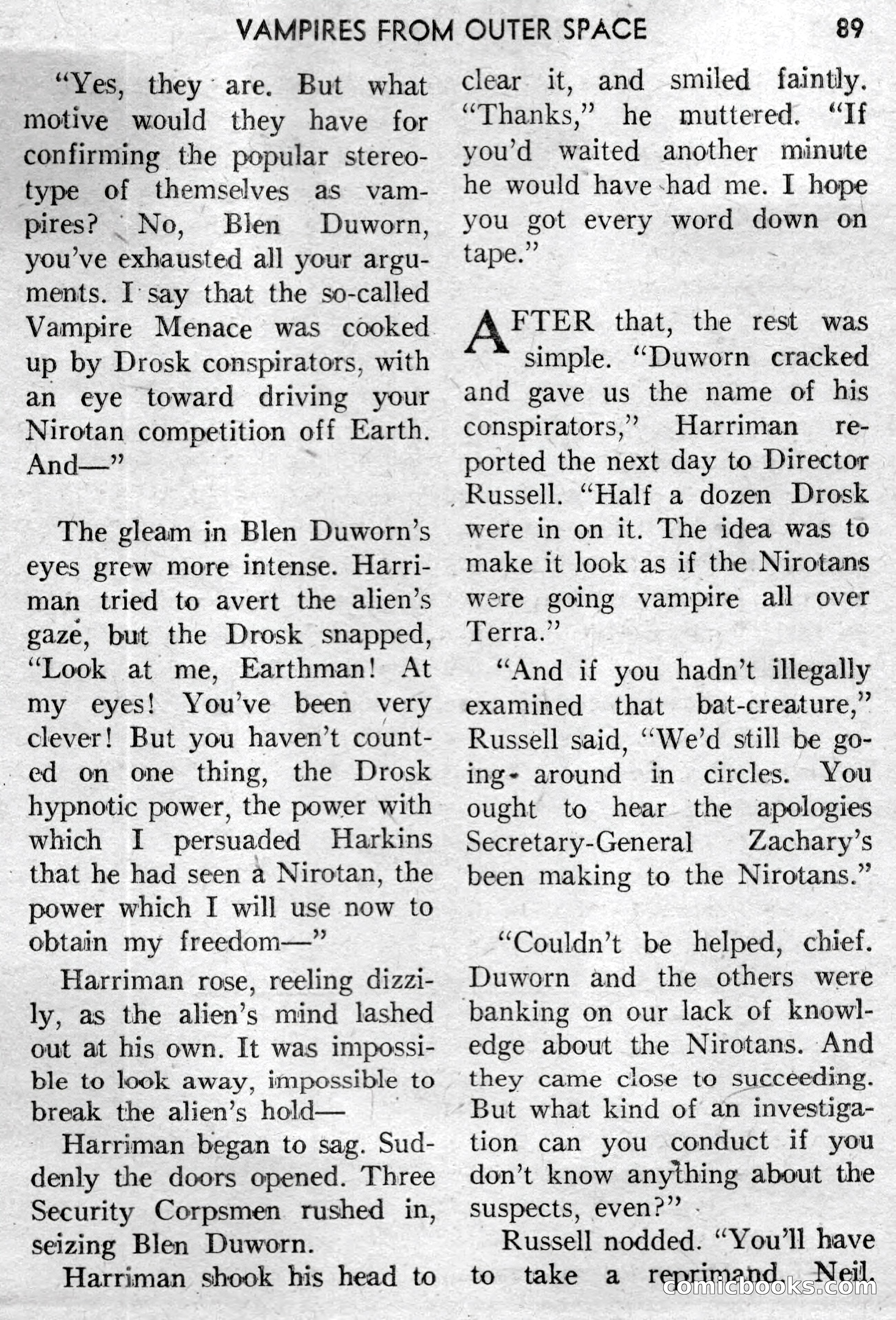 Super-Science Fiction, April 1959 — page 91 of 132