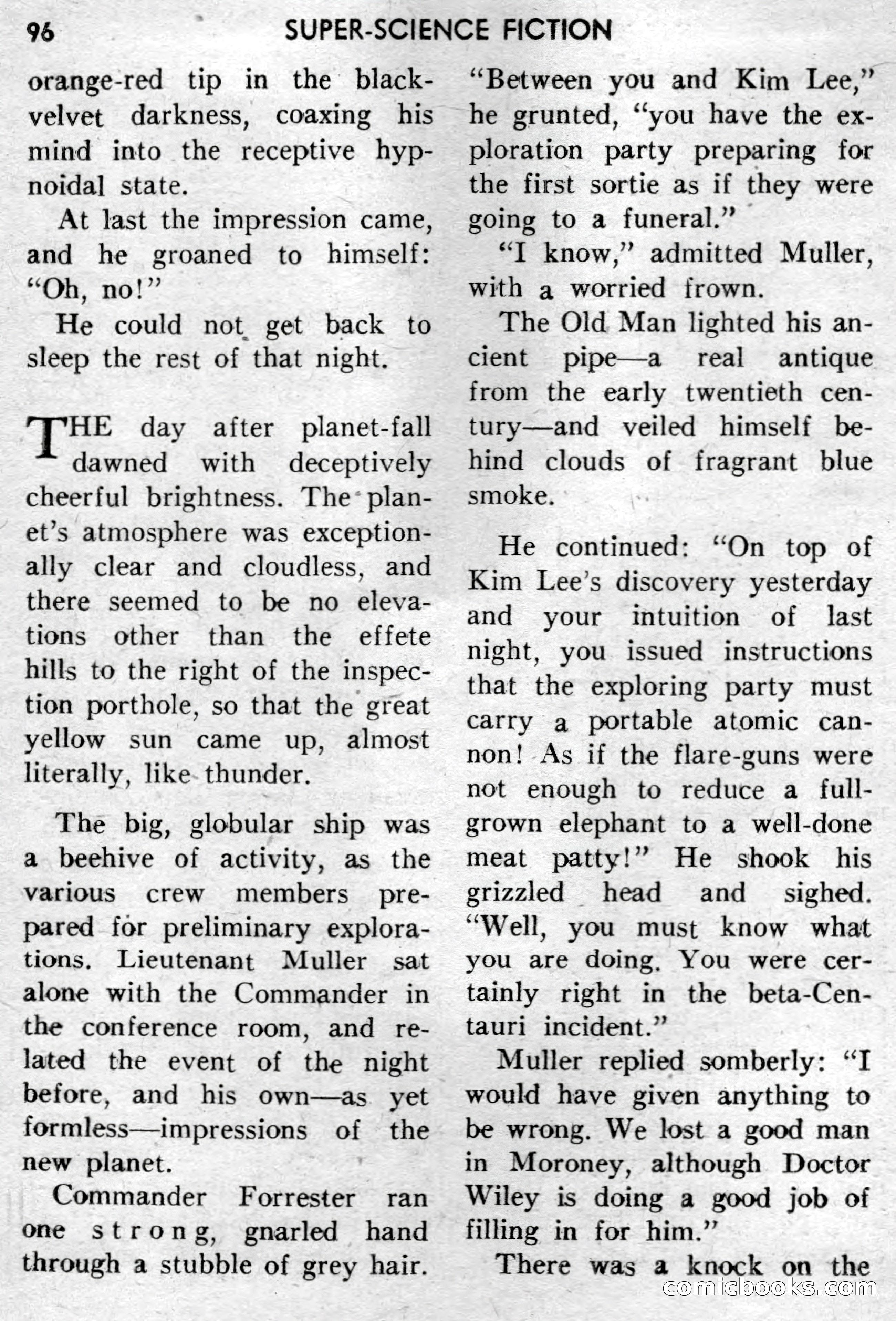 Super-Science Fiction, April 1959 — page 98 of 132