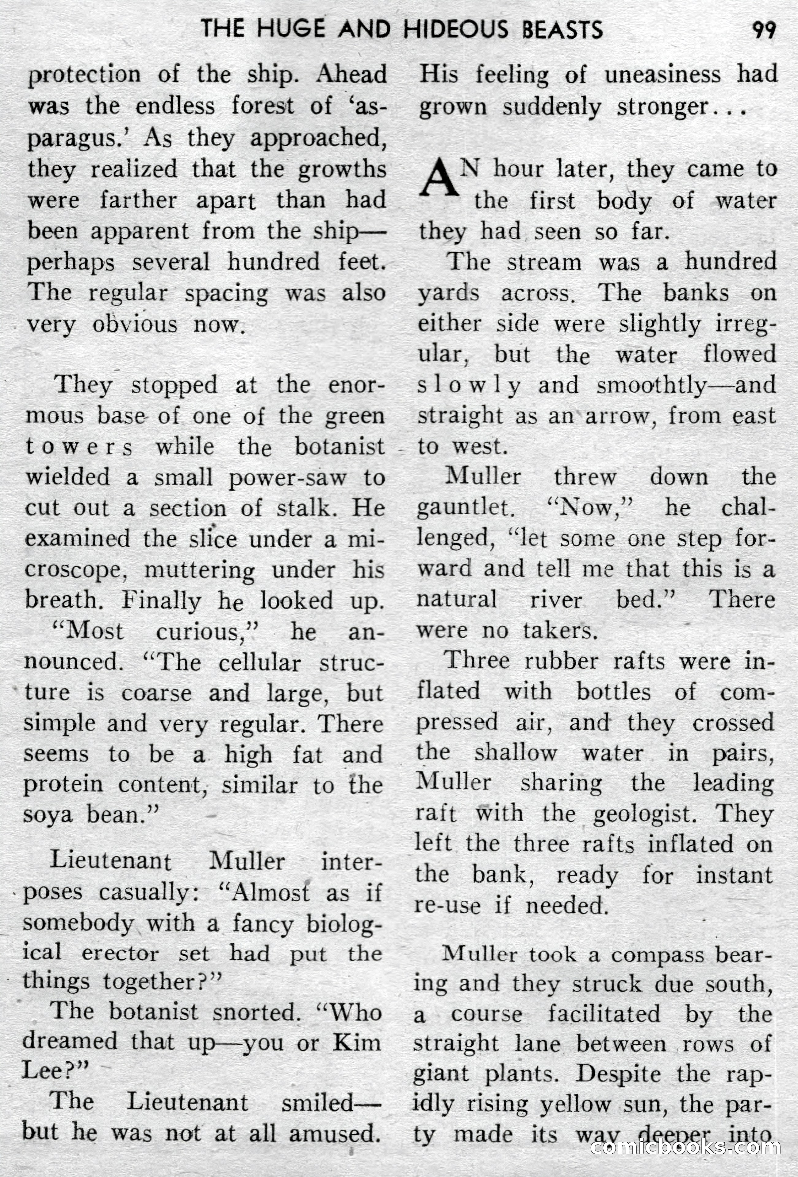 Super-Science Fiction, April 1959 — page 101 of 132