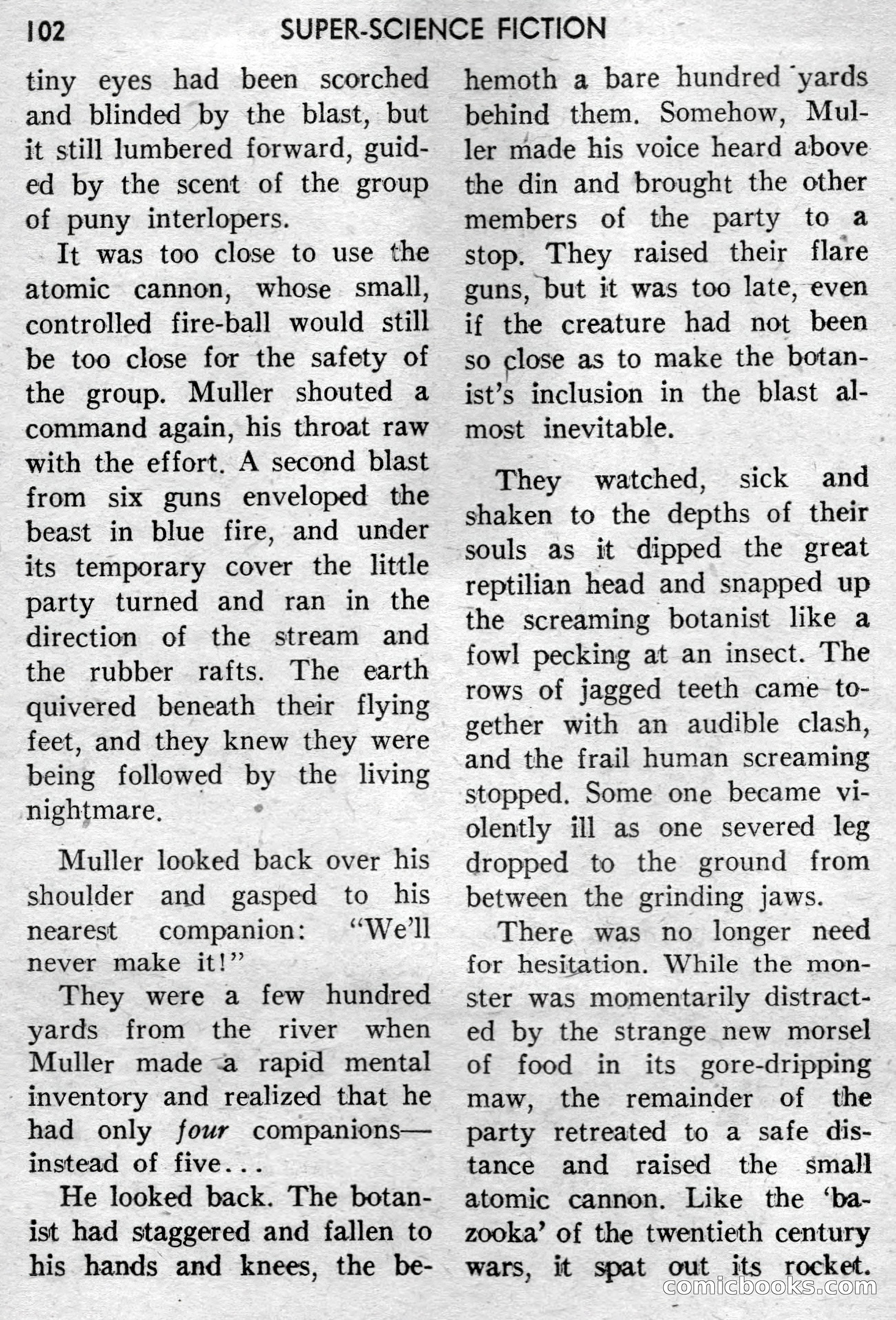 Super-Science Fiction, April 1959 — page 104 of 132