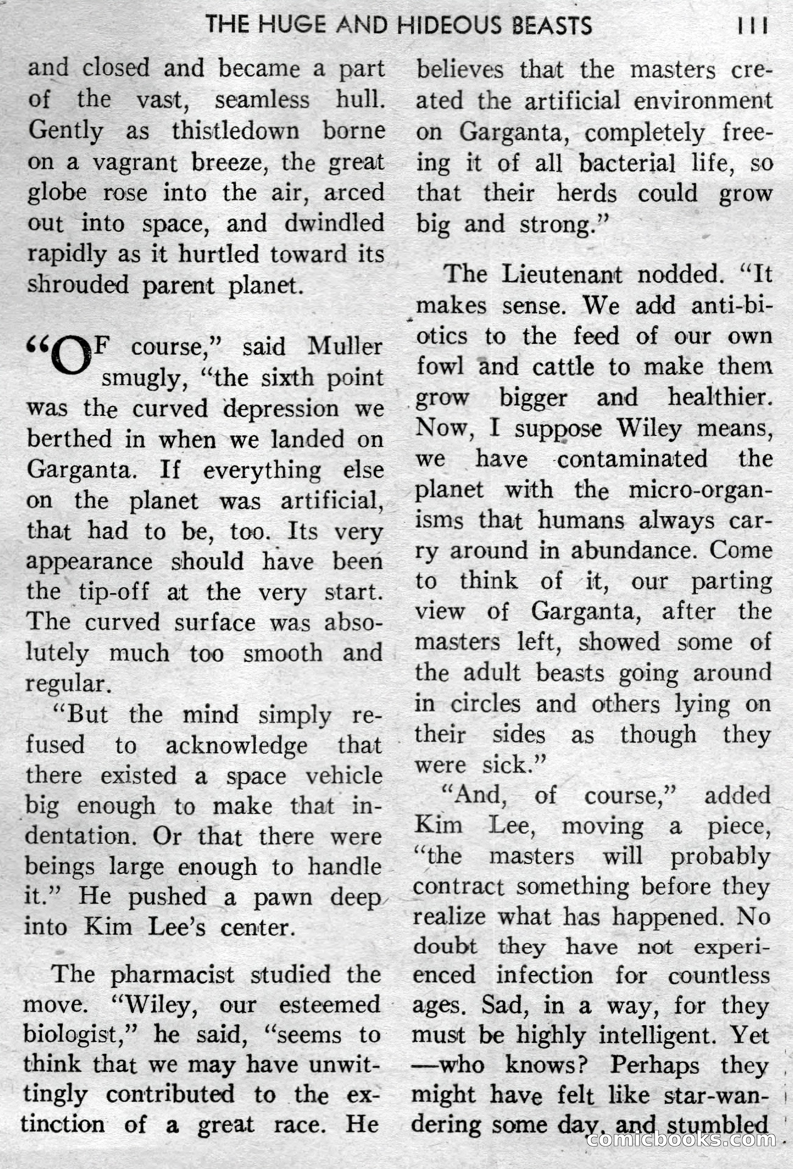 Super-Science Fiction, April 1959 — page 113 of 132