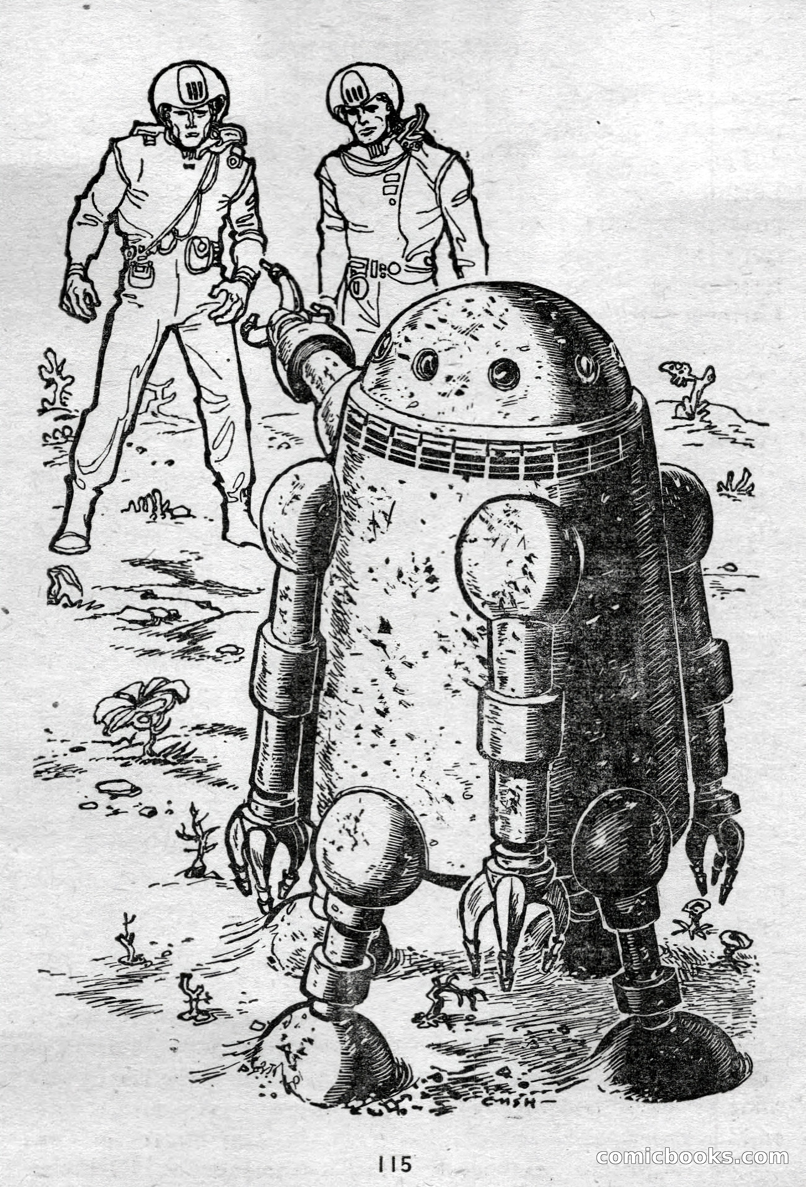 Super-Science Fiction, April 1959 — page 117 of 132