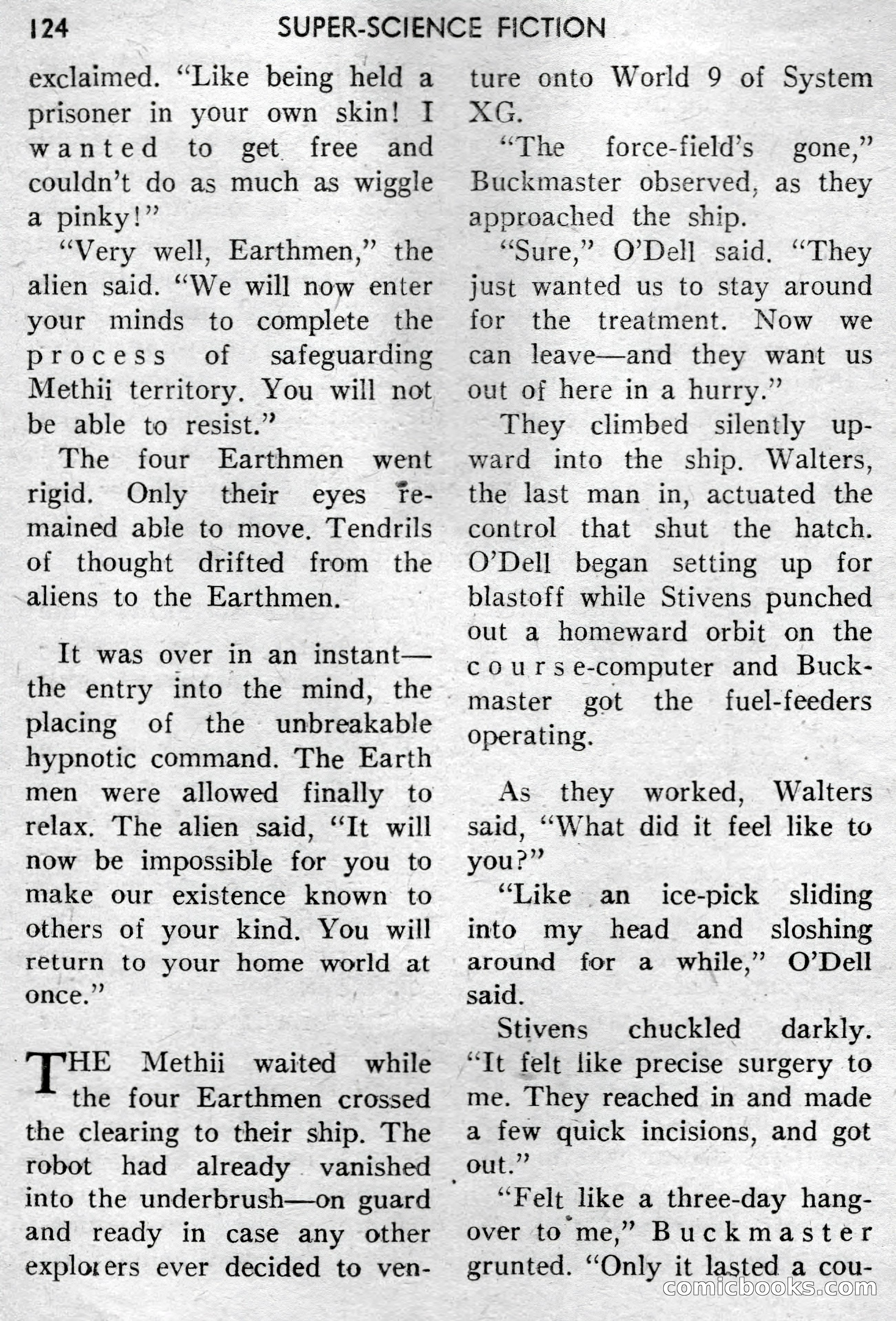 Super-Science Fiction, April 1959 — page 126 of 132