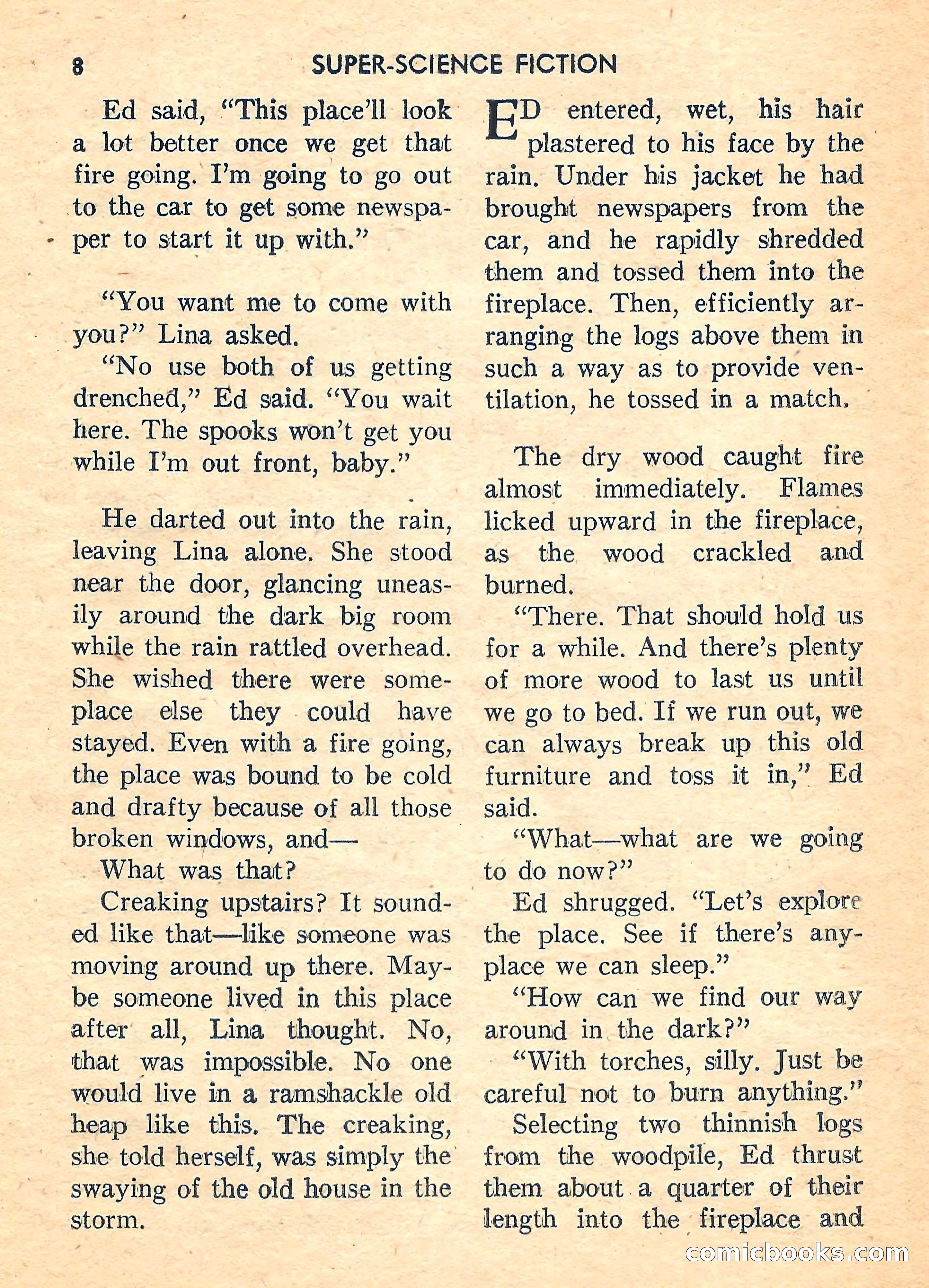 Super Science Fiction, August 1959 — page 10 of 132