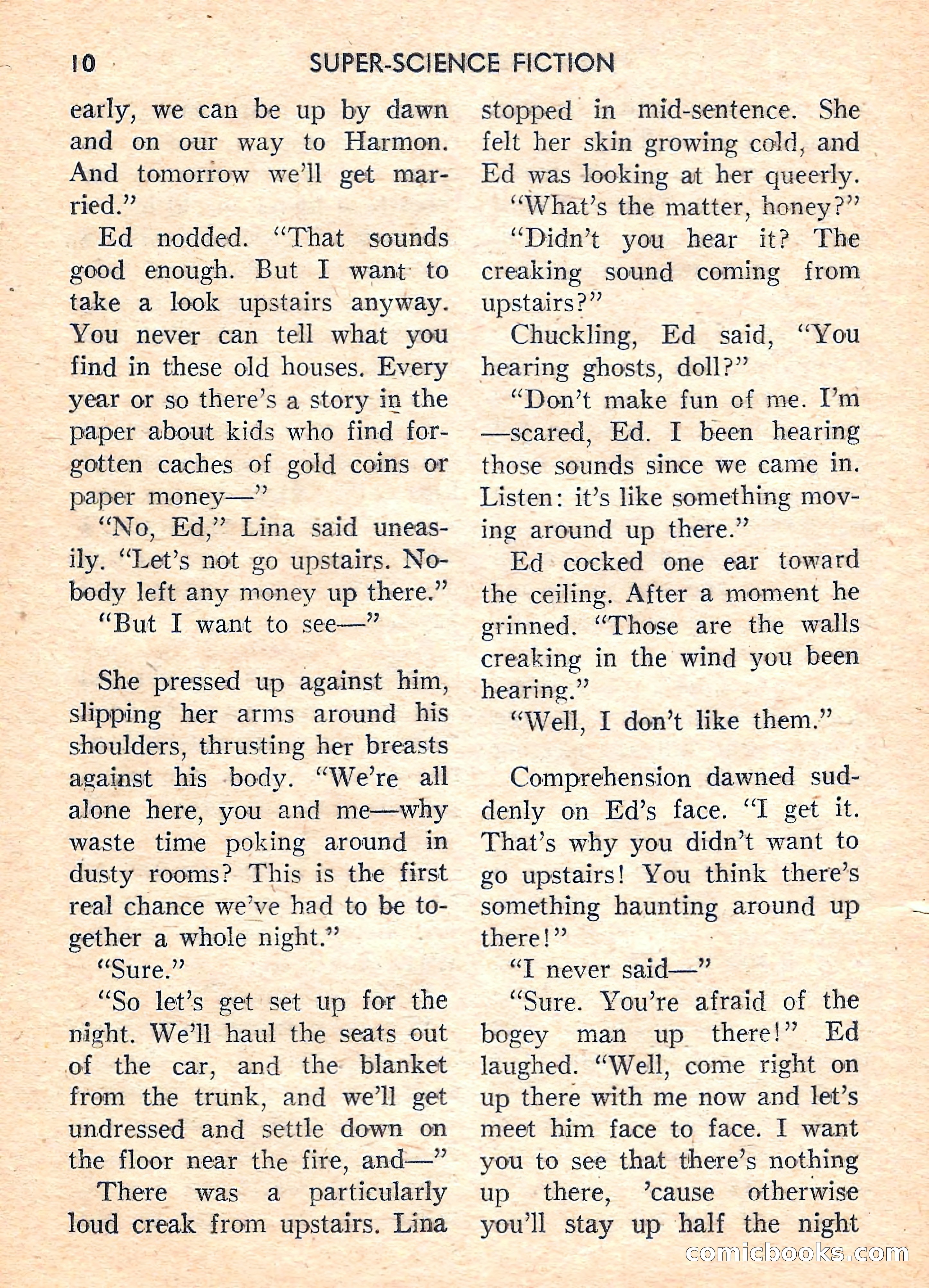 Super Science Fiction, August 1959 — page 12 of 132