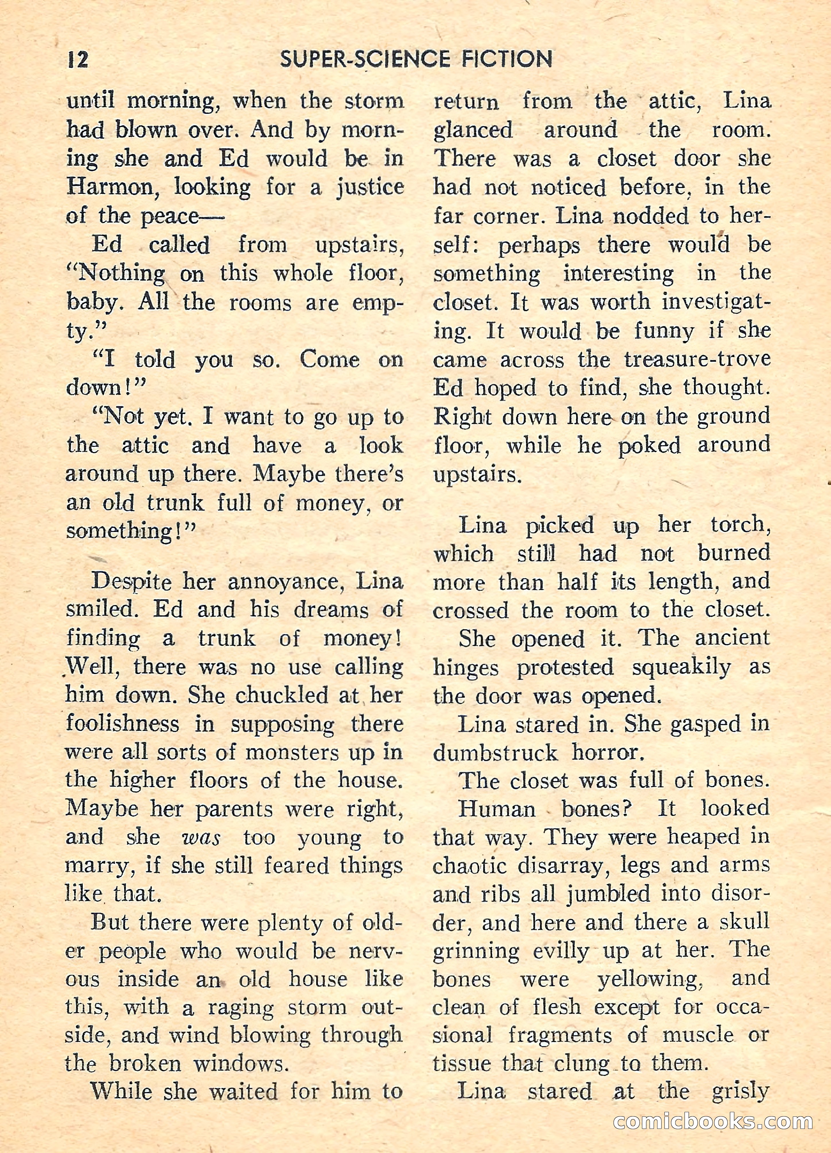 Super Science Fiction, August 1959 — page 14 of 132