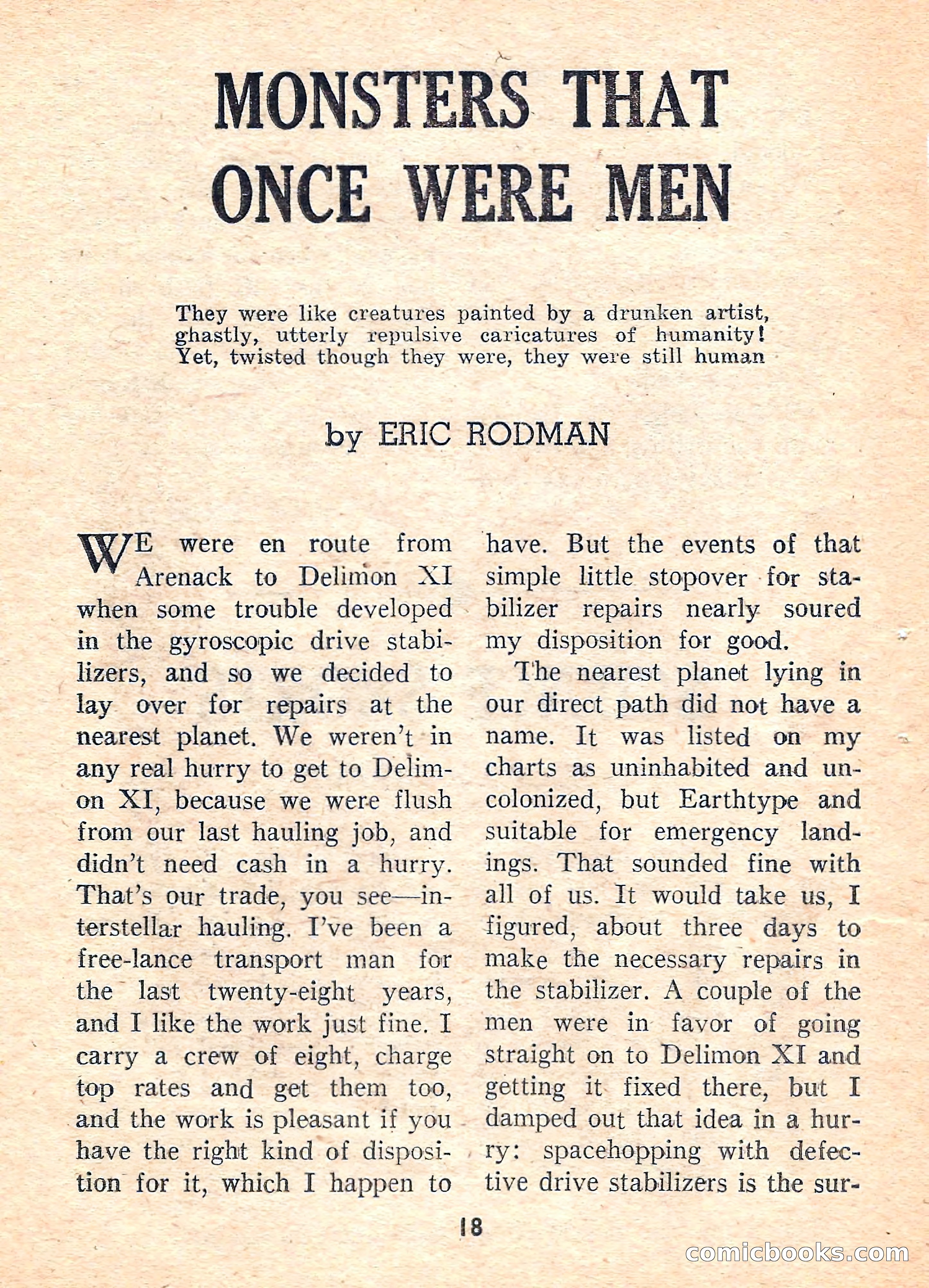Super Science Fiction, August 1959 — page 20 of 132