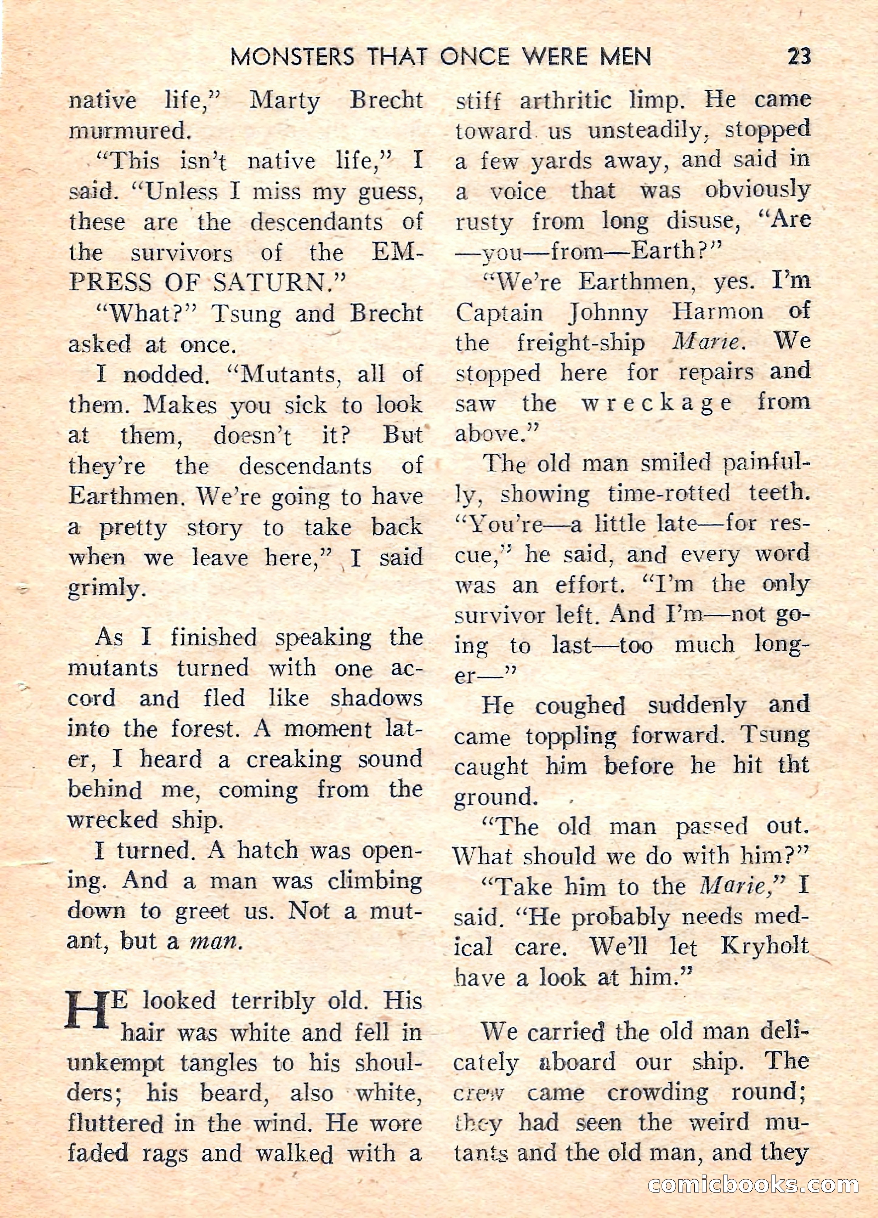 Super Science Fiction, August 1959 — page 25 of 132