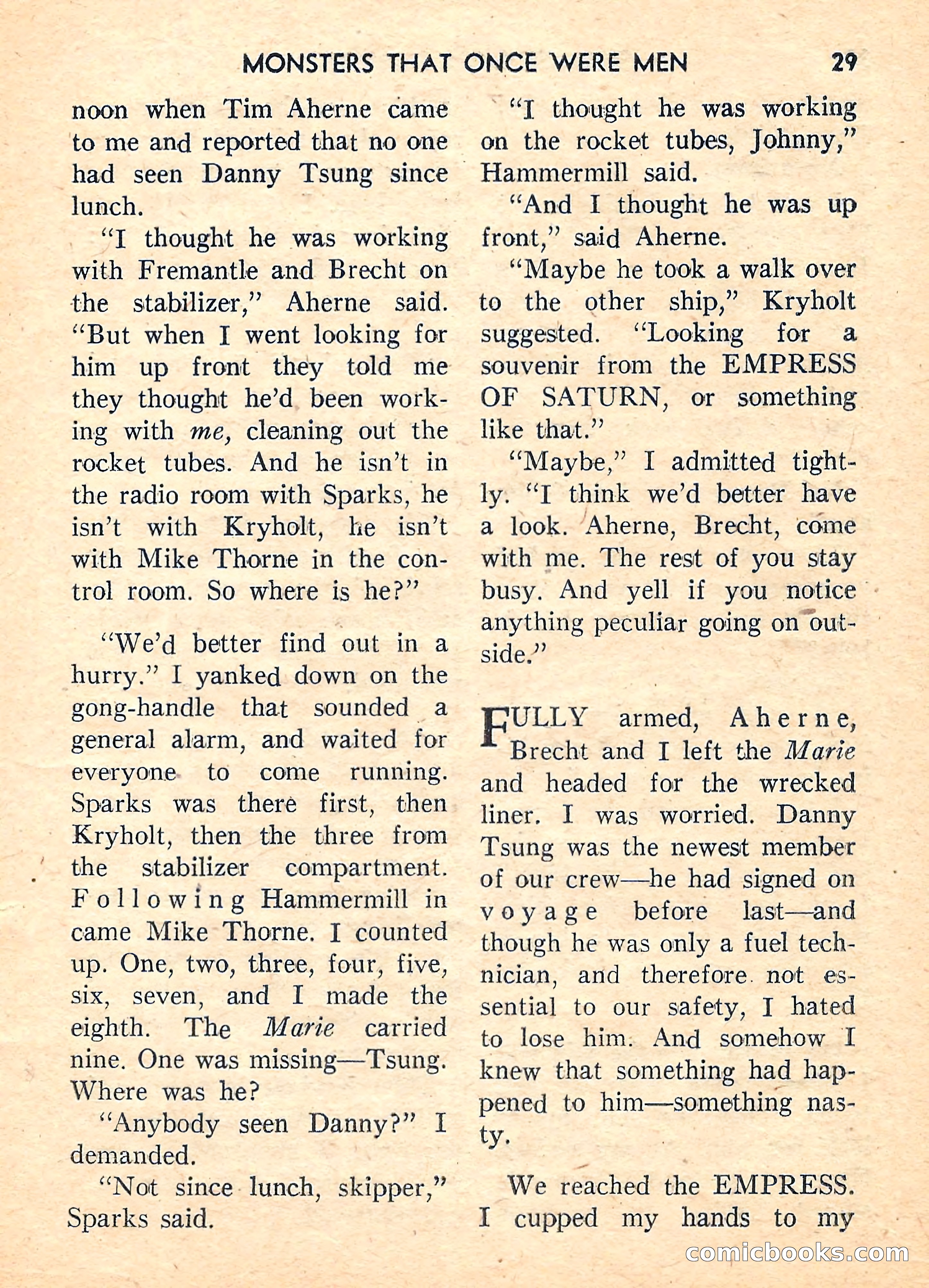 Super Science Fiction, August 1959 — page 31 of 132