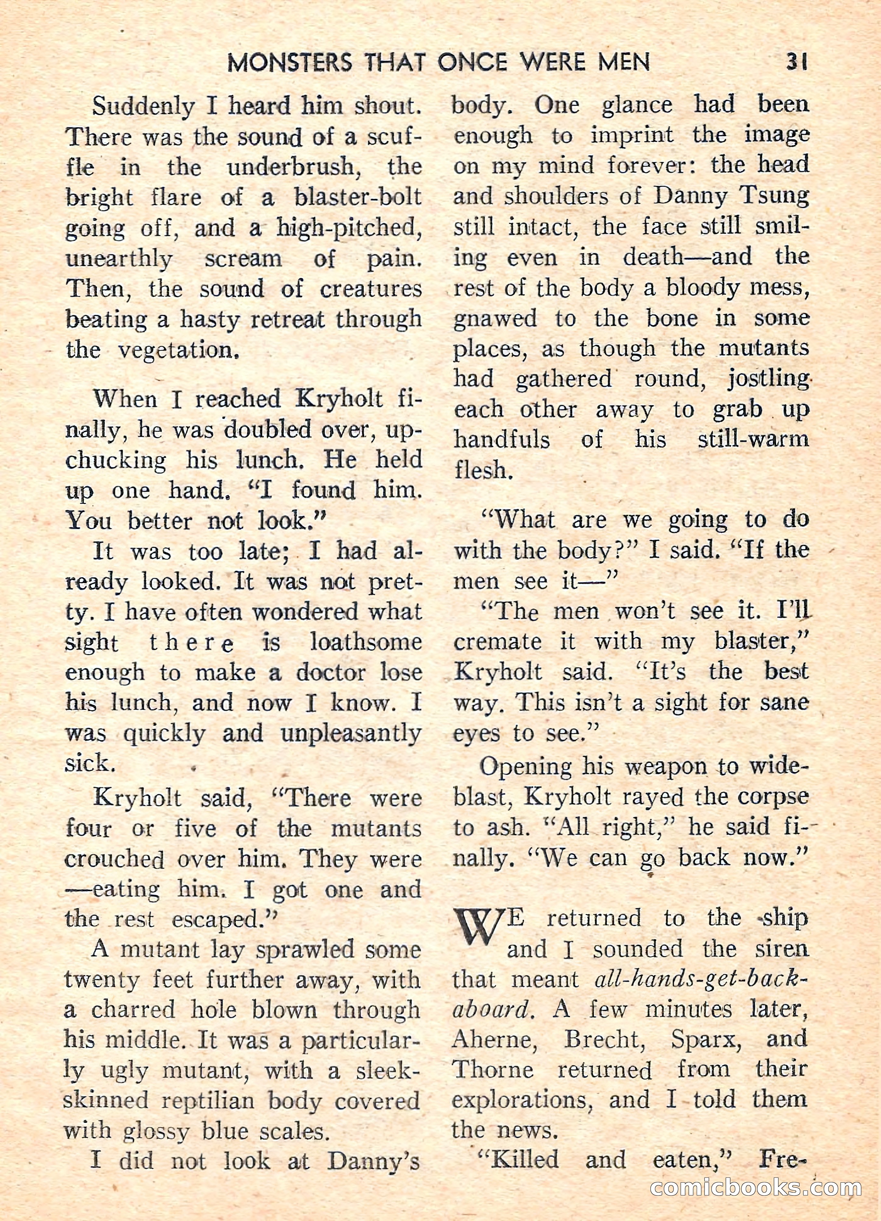 Super Science Fiction, August 1959 — page 33 of 132