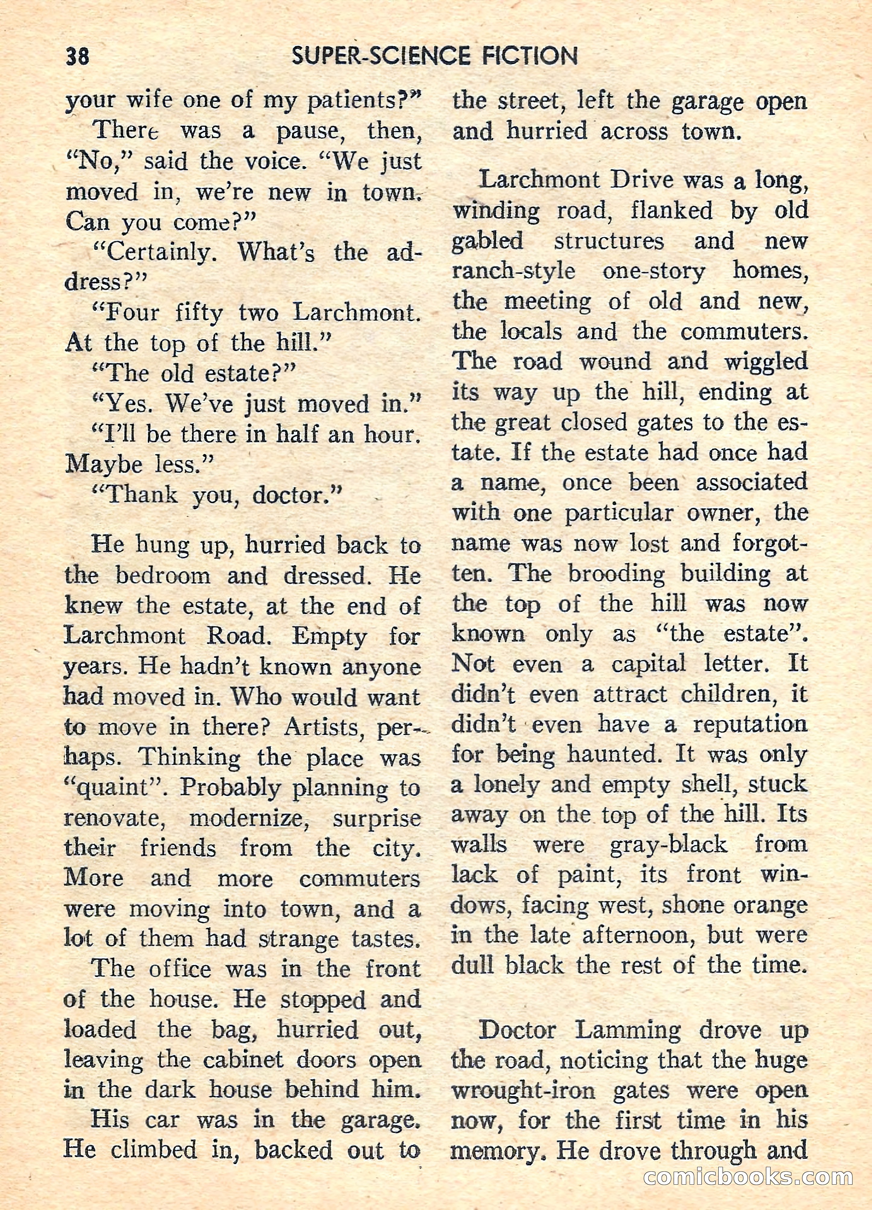 Super Science Fiction, August 1959 — page 40 of 132