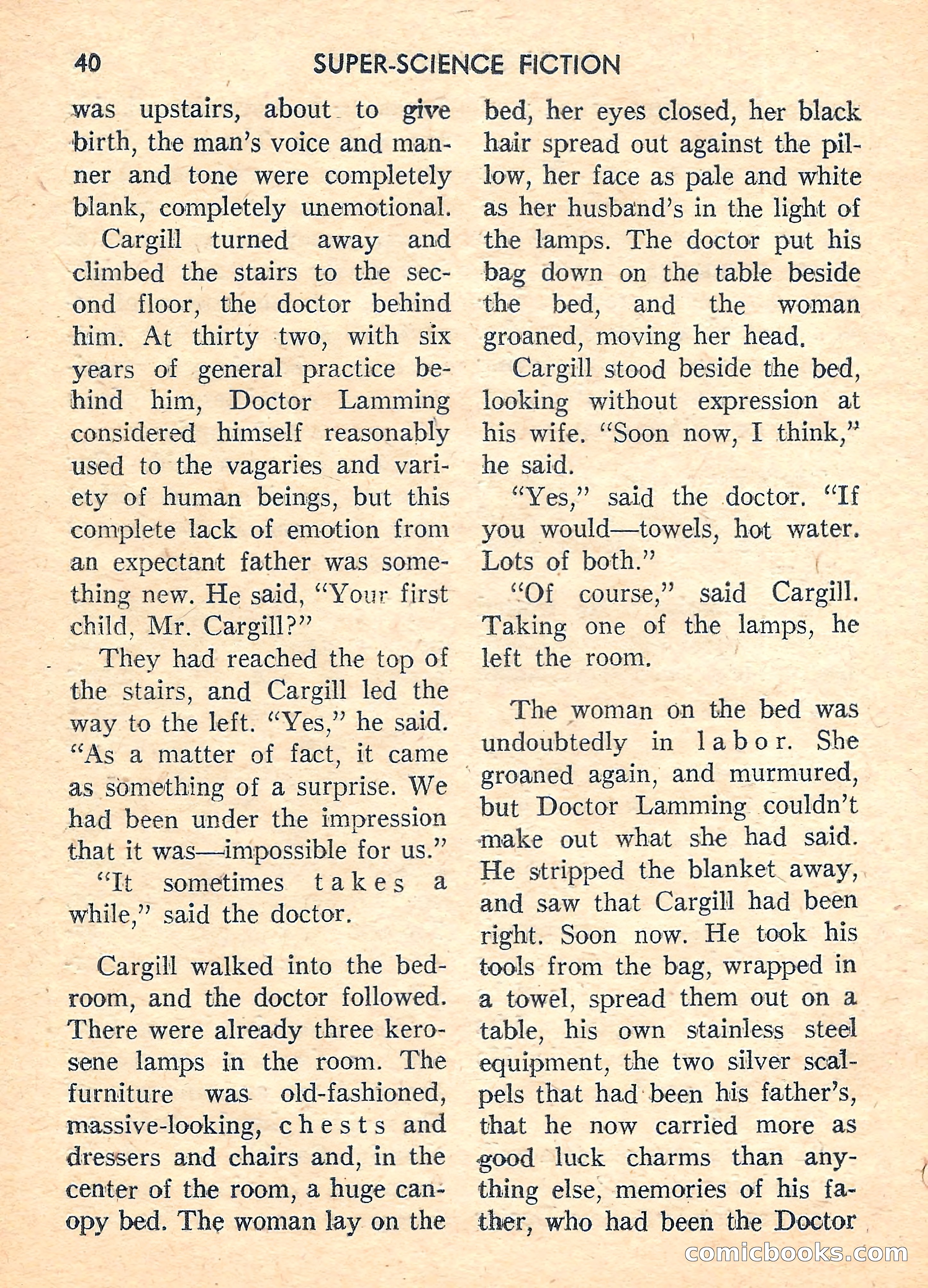 Super Science Fiction, August 1959 — page 42 of 132
