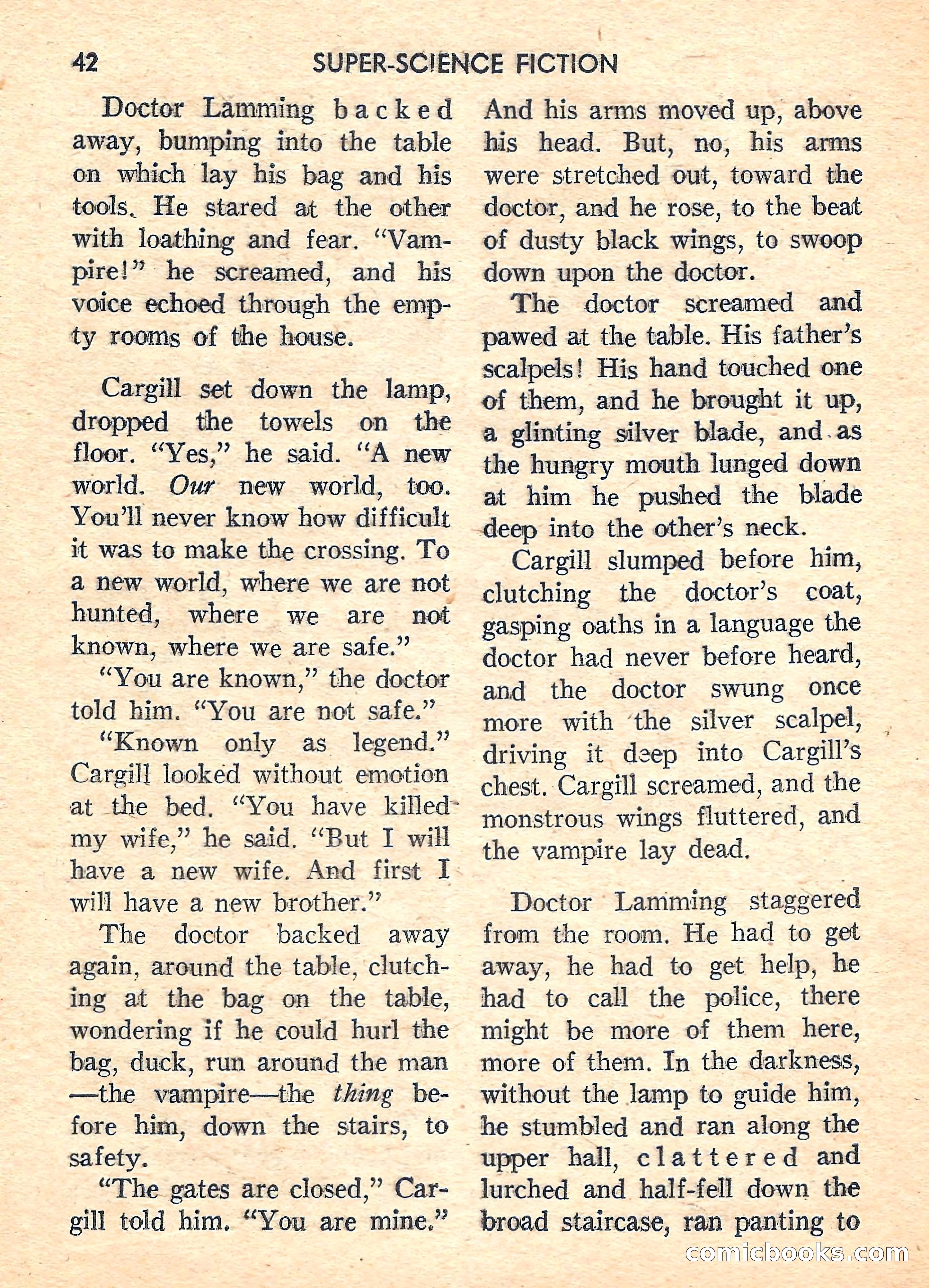 Super Science Fiction, August 1959 — page 44 of 132