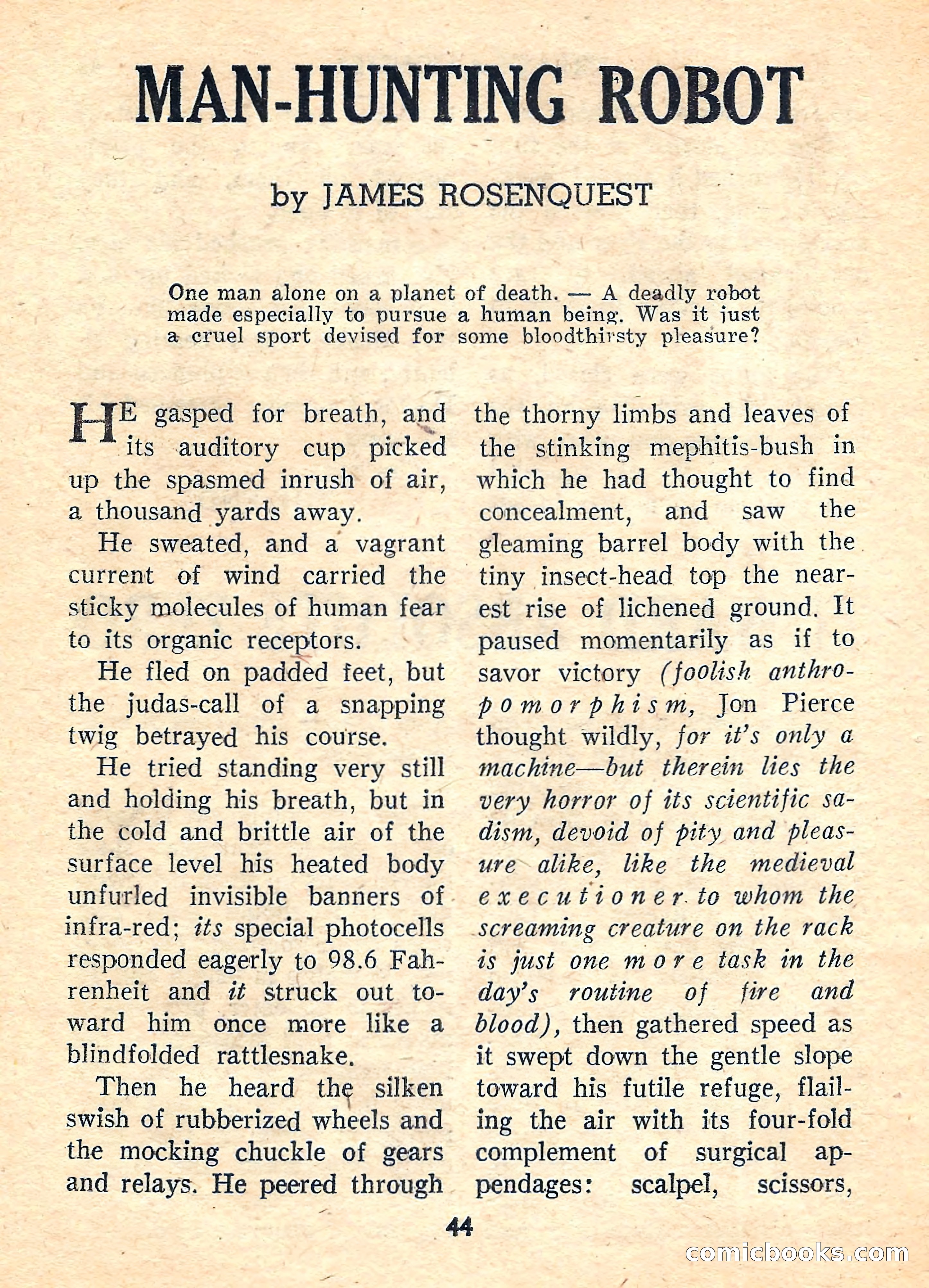 Super Science Fiction, August 1959 — page 46 of 132