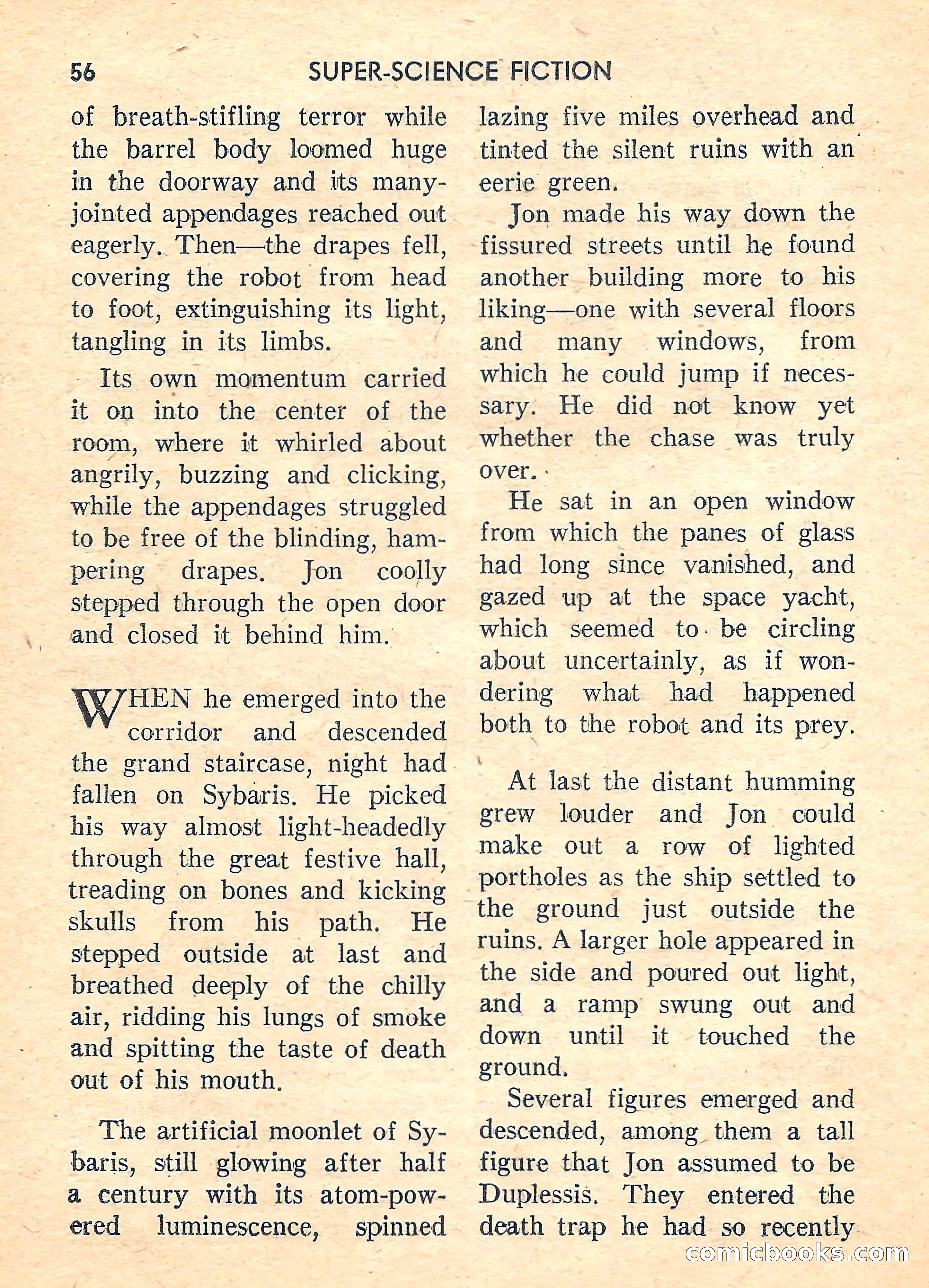 Super Science Fiction, August 1959 — page 58 of 132