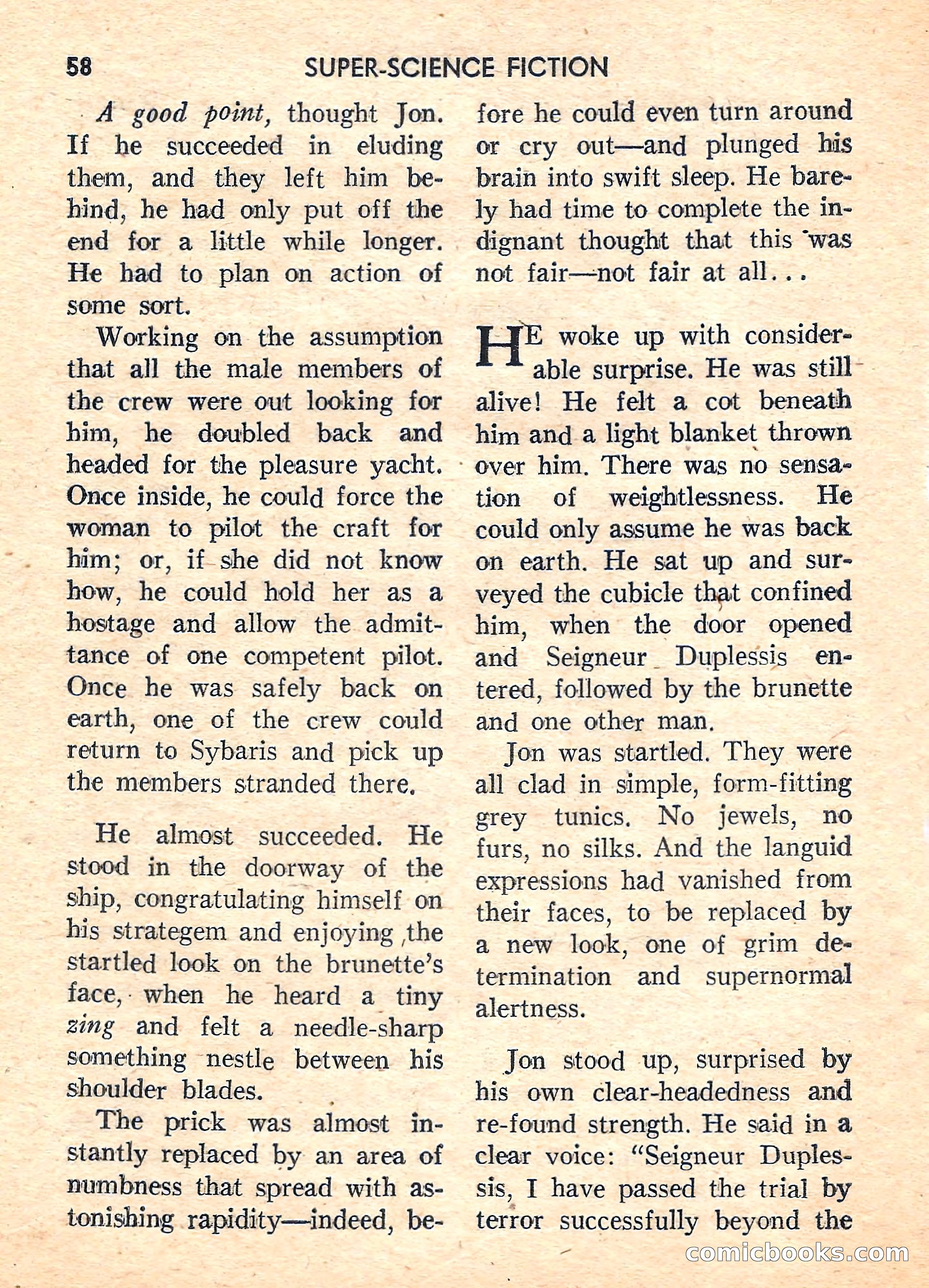 Super Science Fiction, August 1959 — page 60 of 132