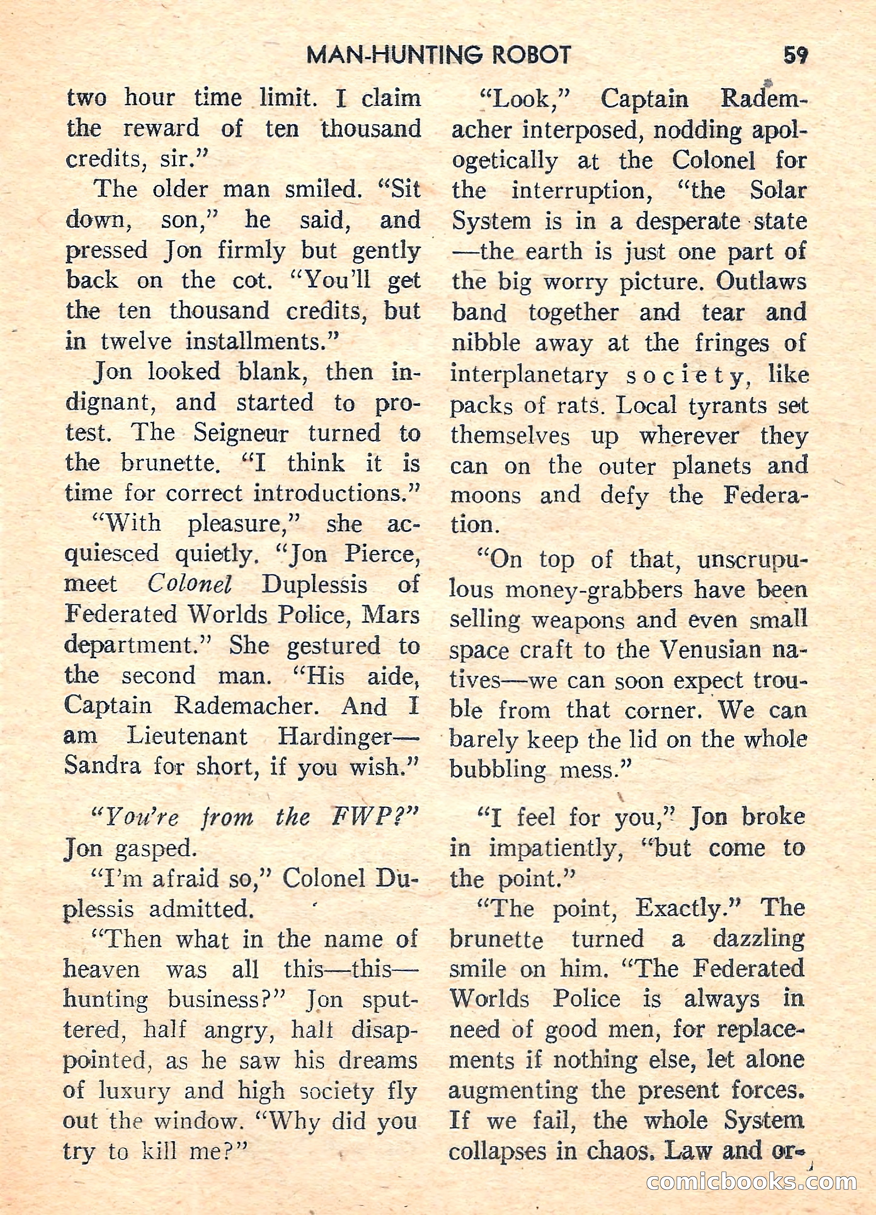 Super Science Fiction, August 1959 — page 61 of 132