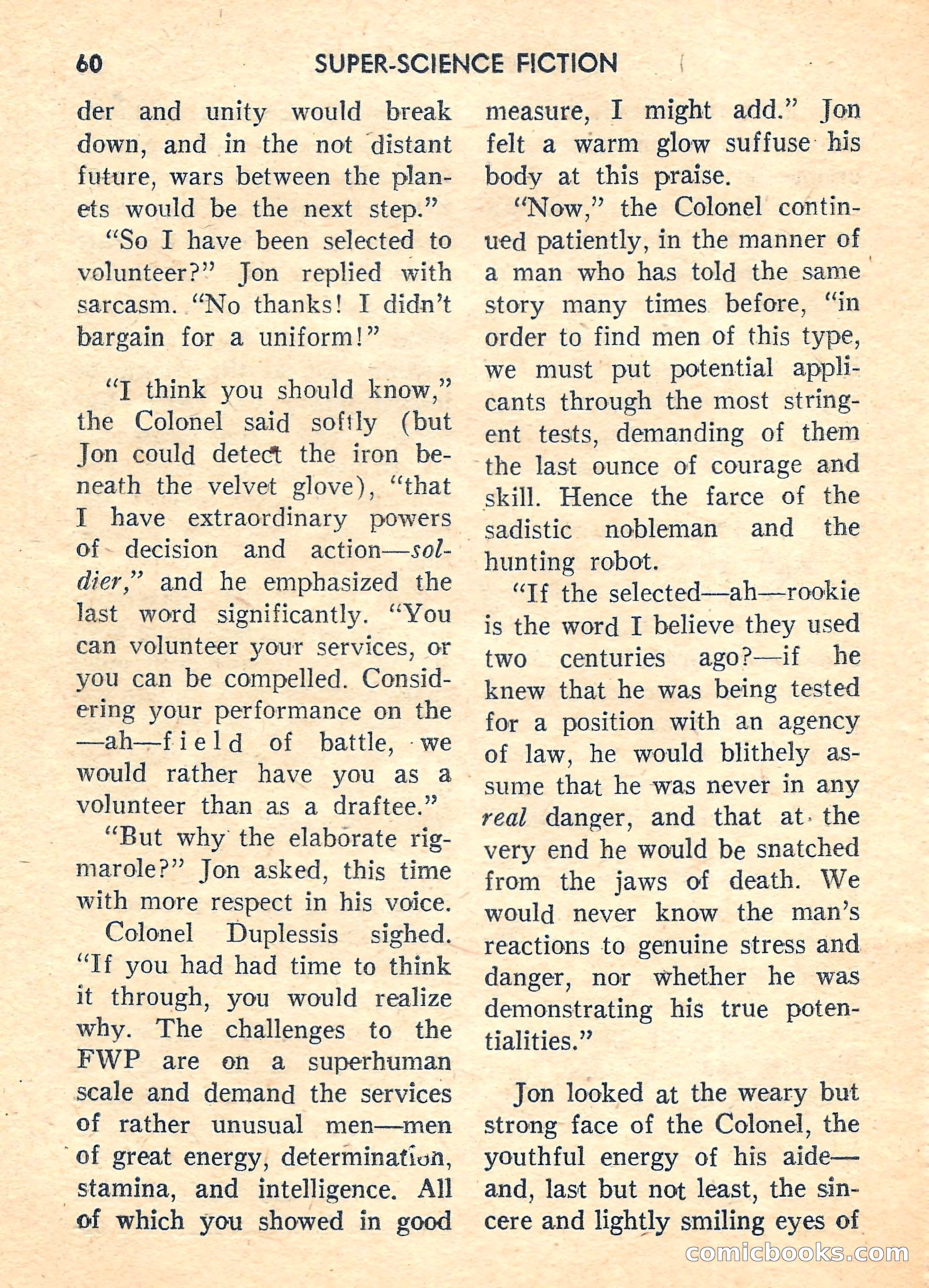 Super Science Fiction, August 1959 — page 62 of 132