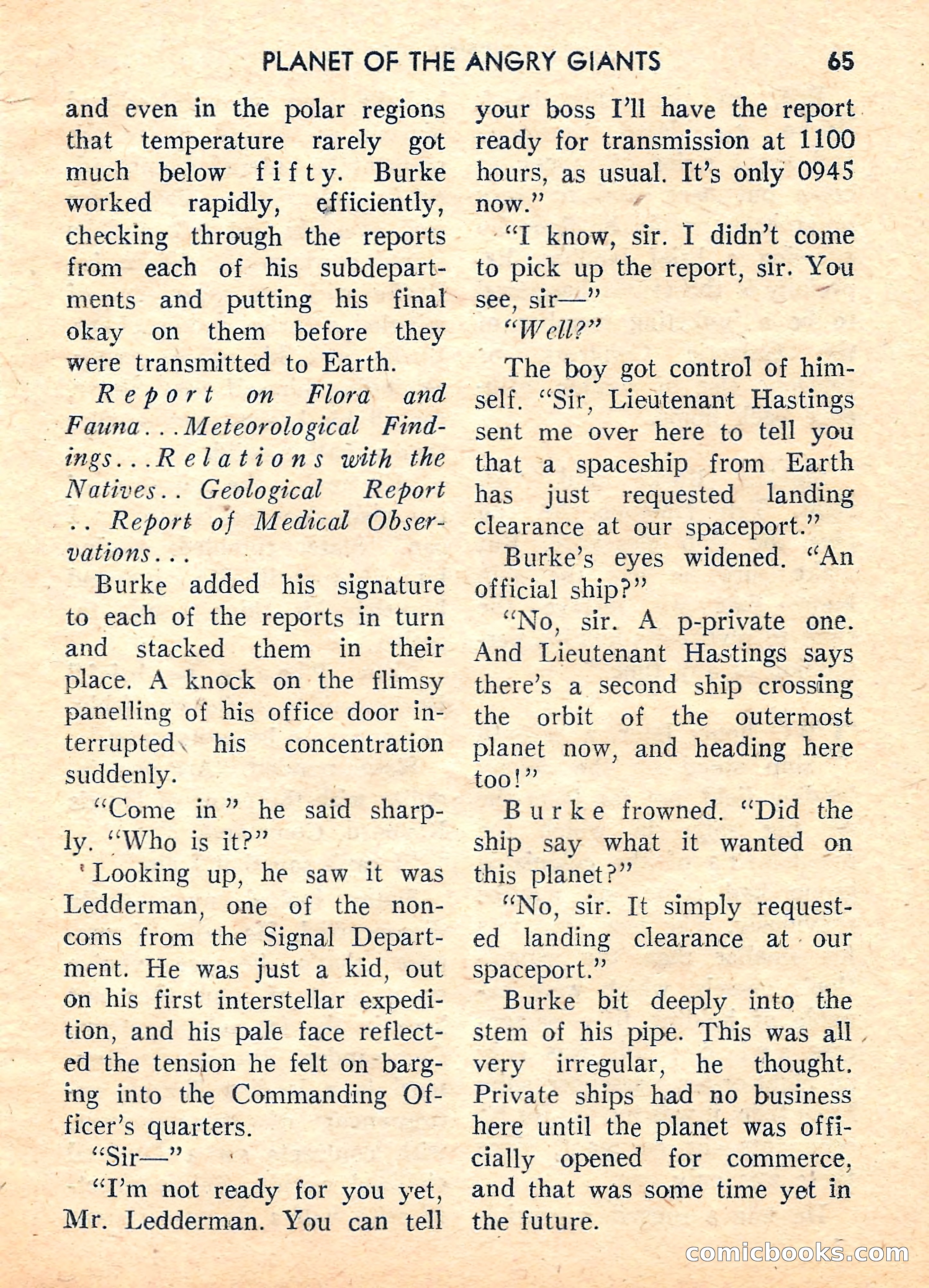 Super Science Fiction, August 1959 — page 67 of 132