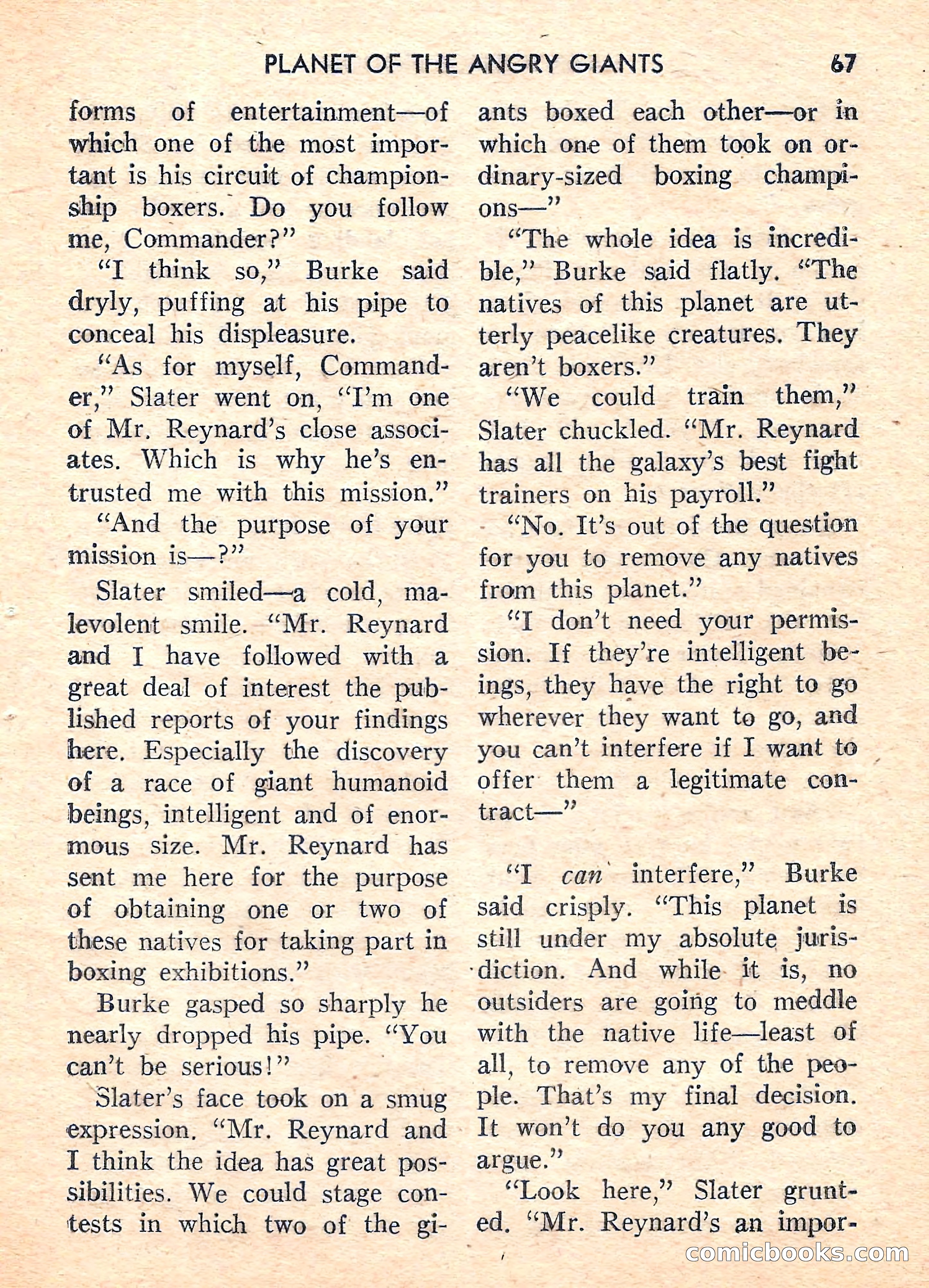 Super Science Fiction, August 1959 — page 69 of 132