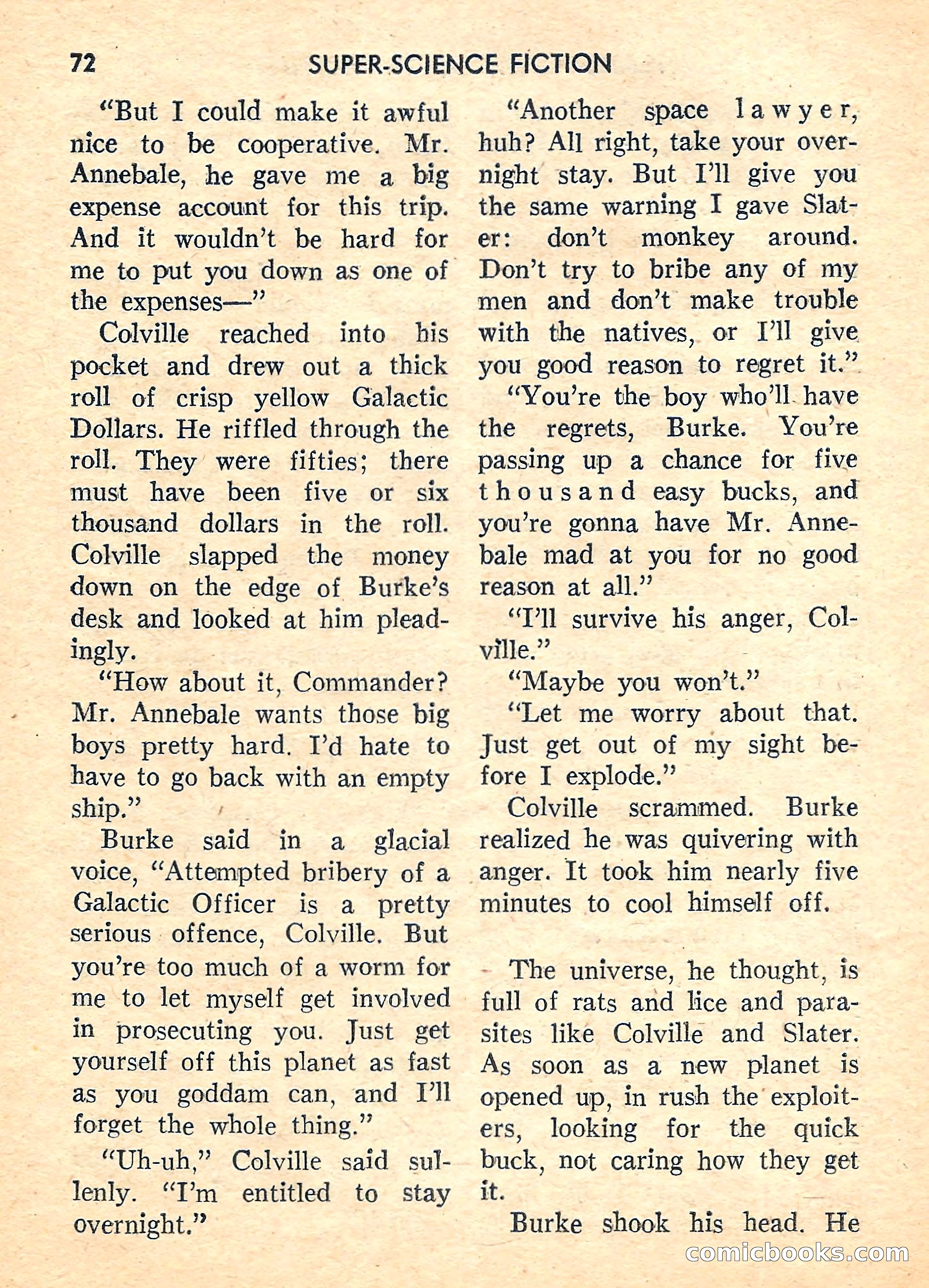 Super Science Fiction, August 1959 — page 74 of 132