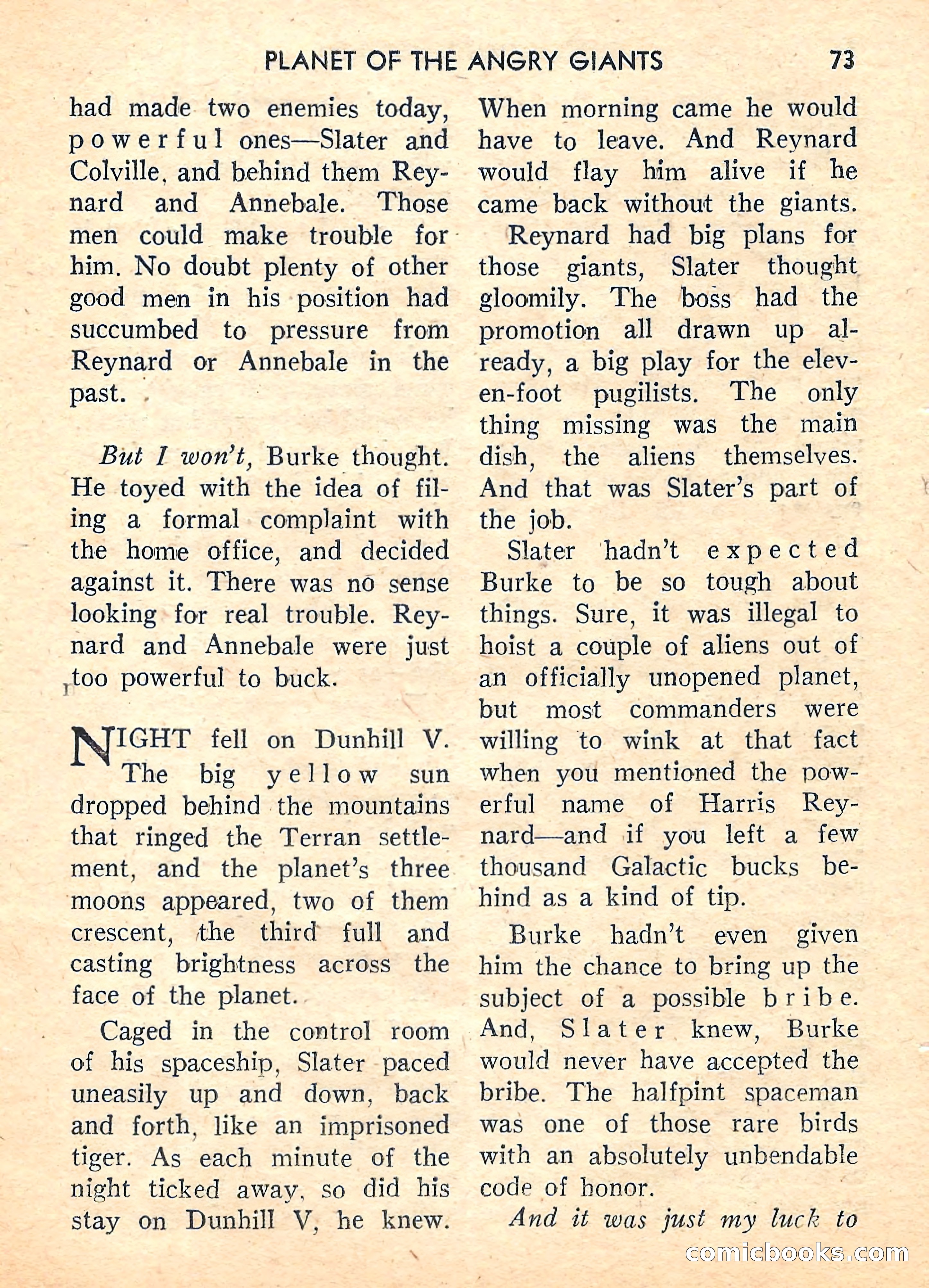 Super Science Fiction, August 1959 — page 75 of 132