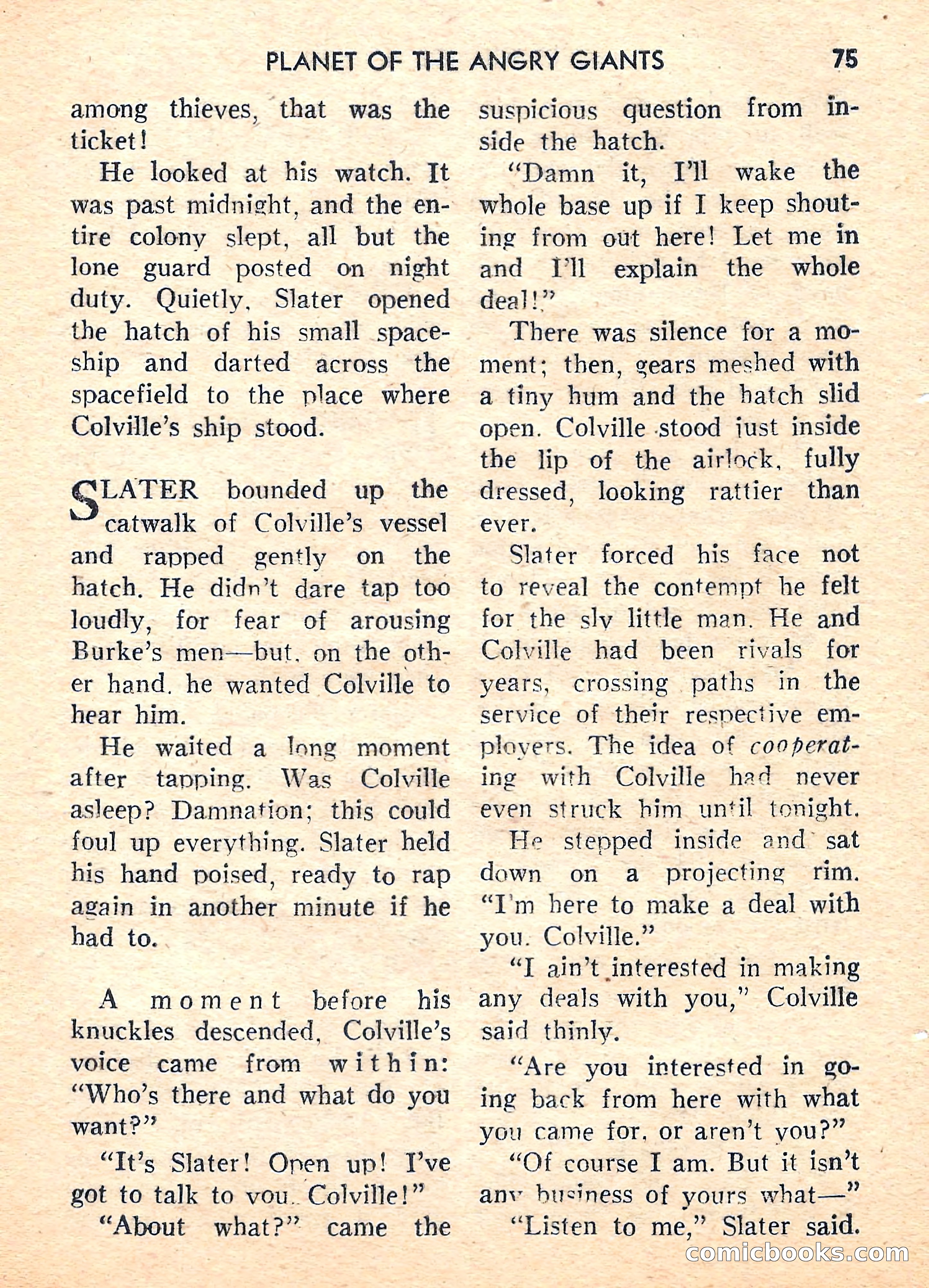 Super Science Fiction, August 1959 — page 77 of 132