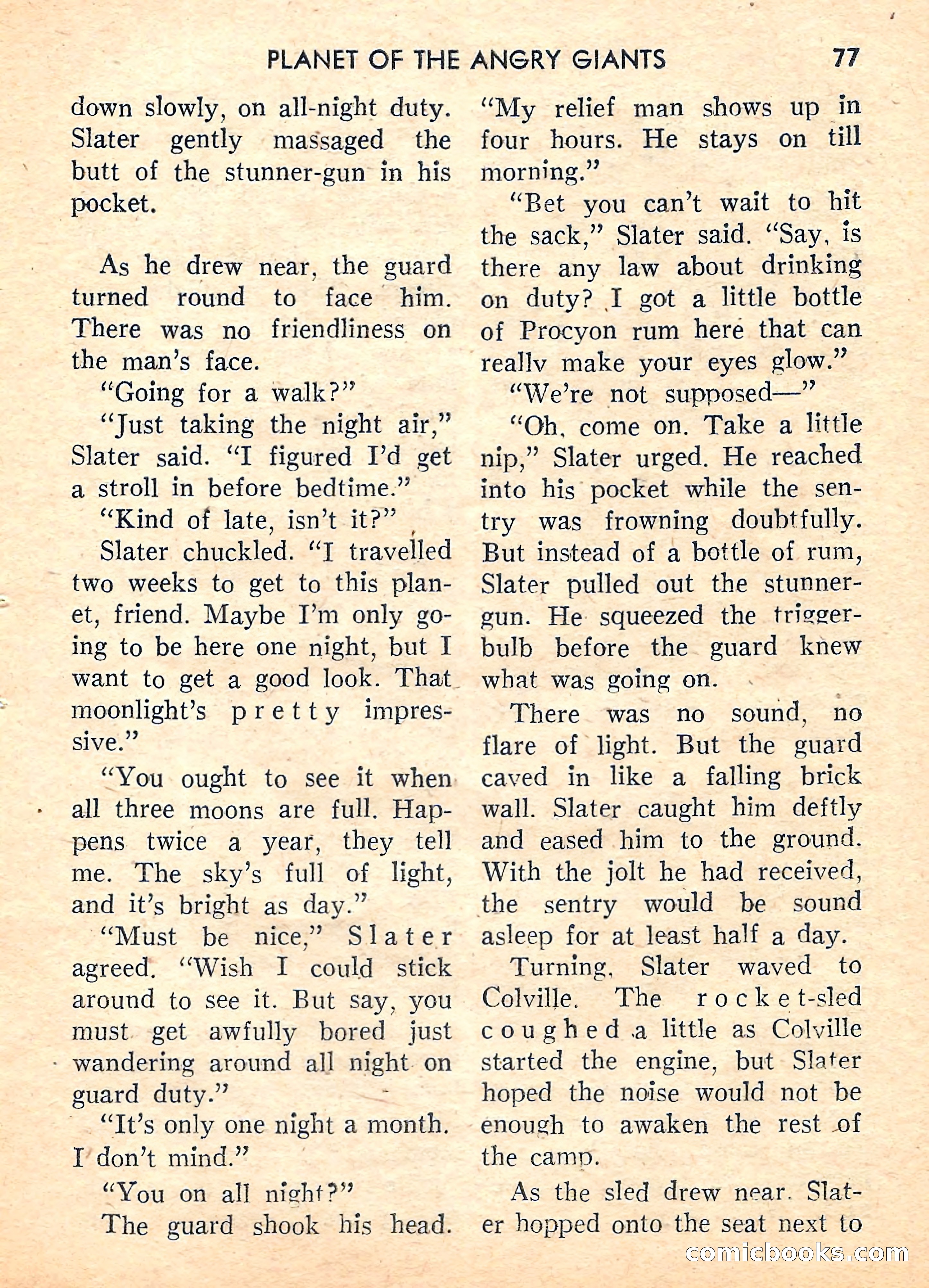 Super Science Fiction, August 1959 — page 79 of 132