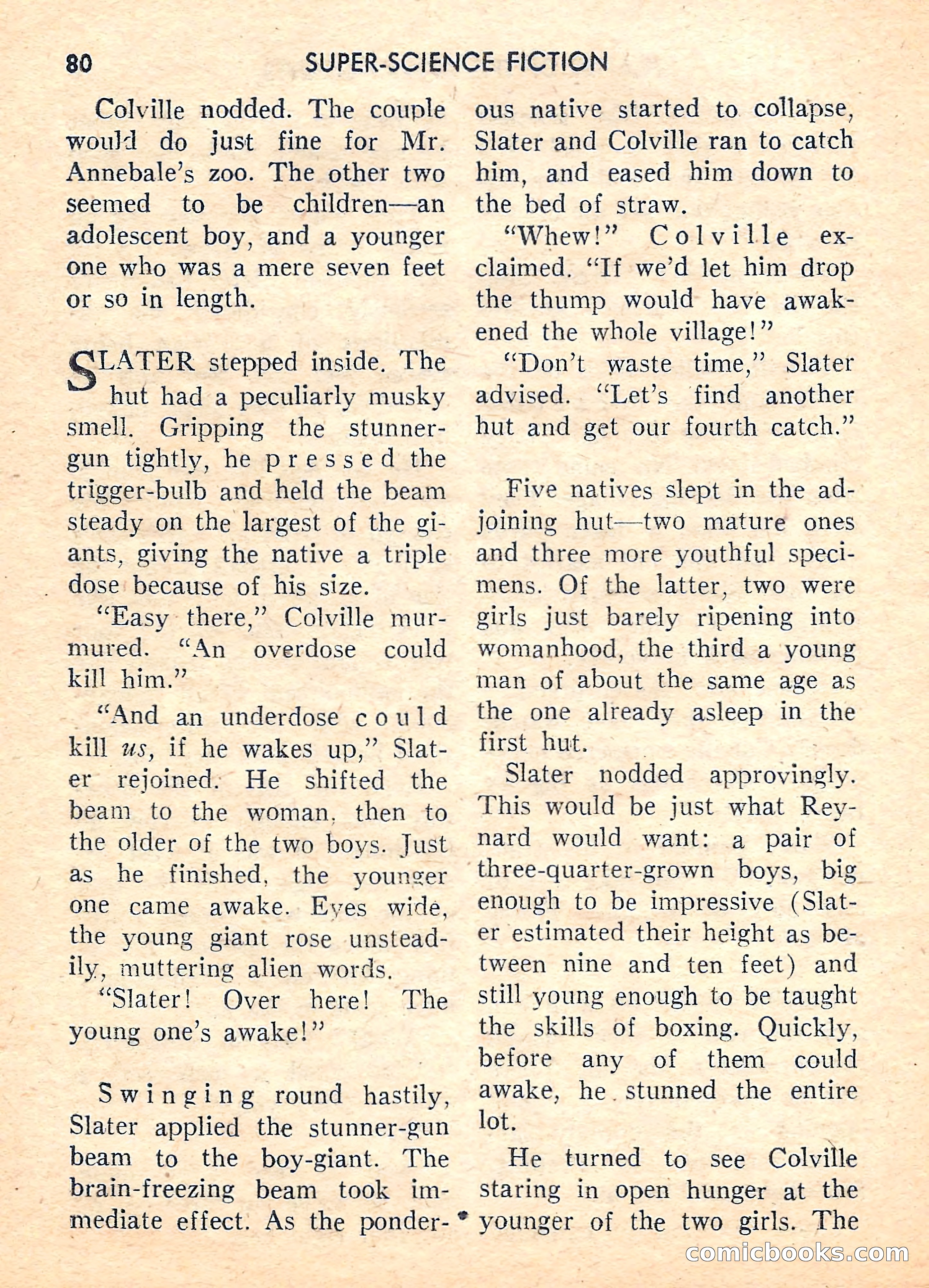 Super Science Fiction, August 1959 — page 82 of 132