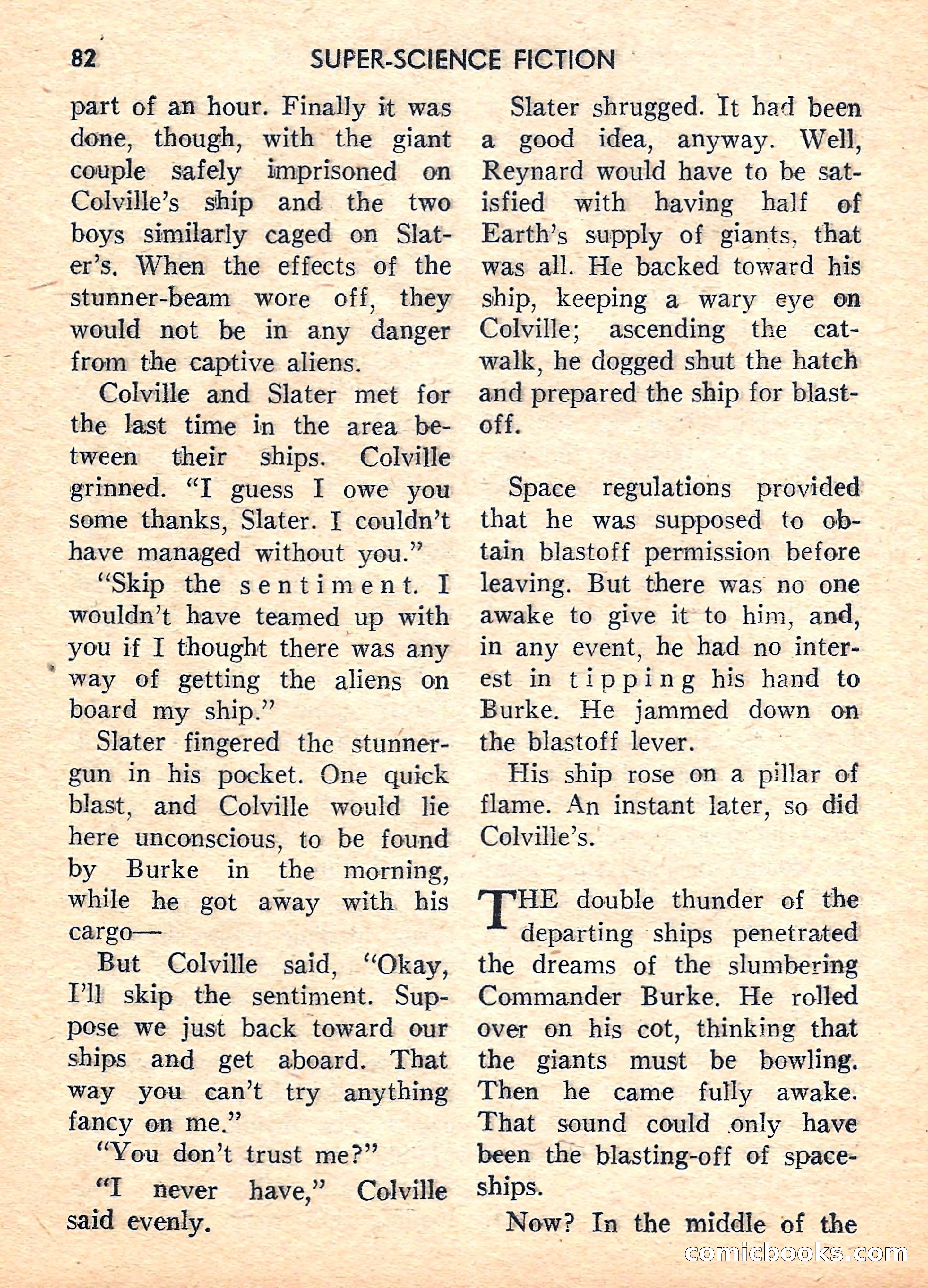 Super Science Fiction, August 1959 — page 84 of 132