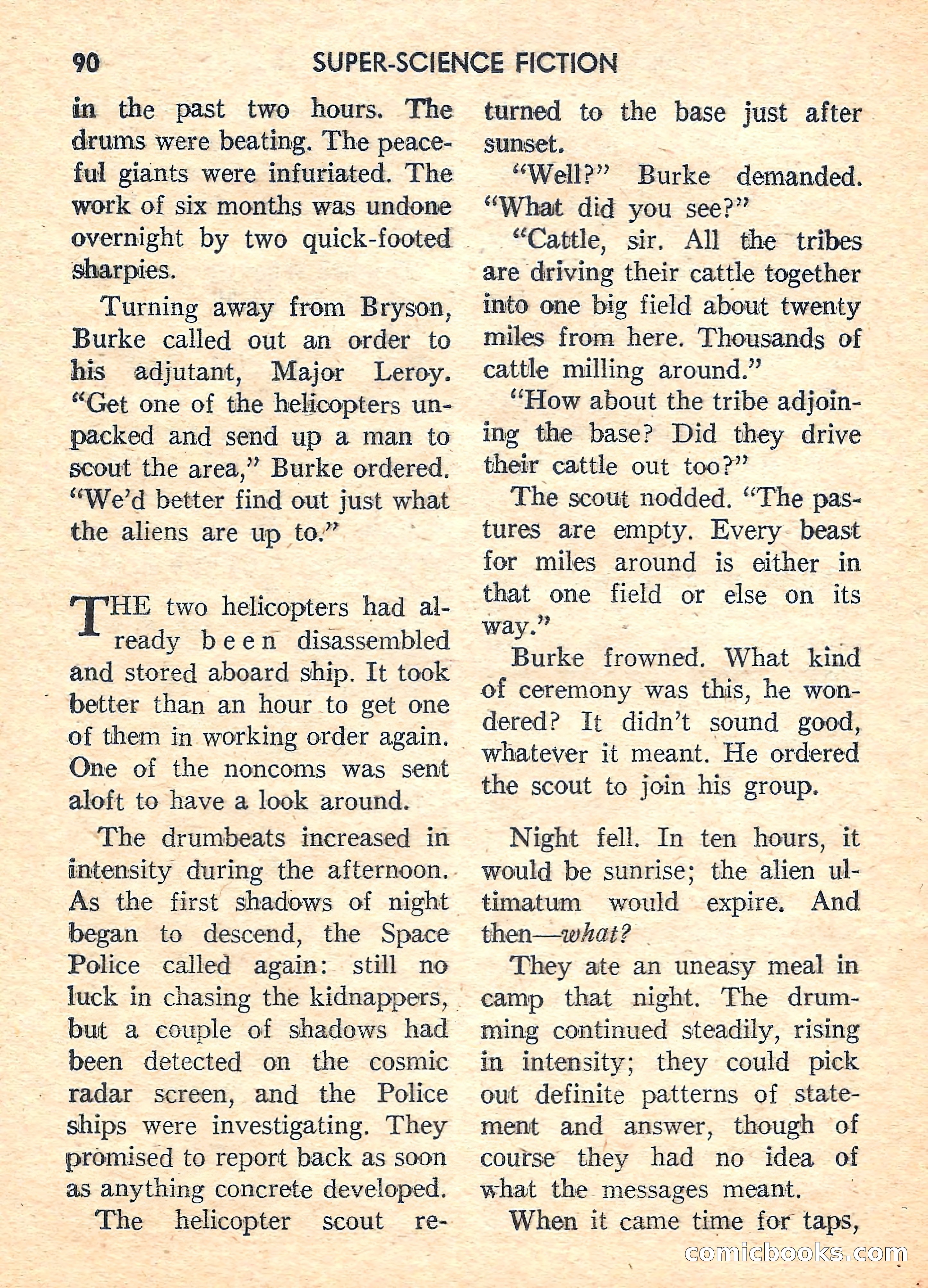 Super Science Fiction, August 1959 — page 92 of 132