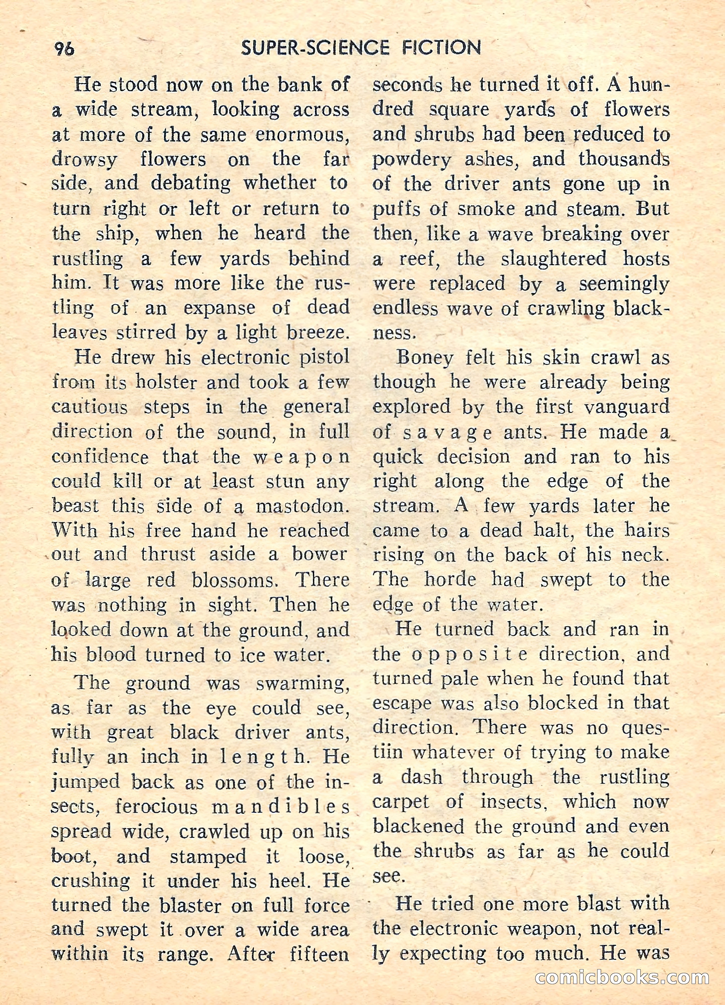 Super Science Fiction, August 1959 — page 98 of 132