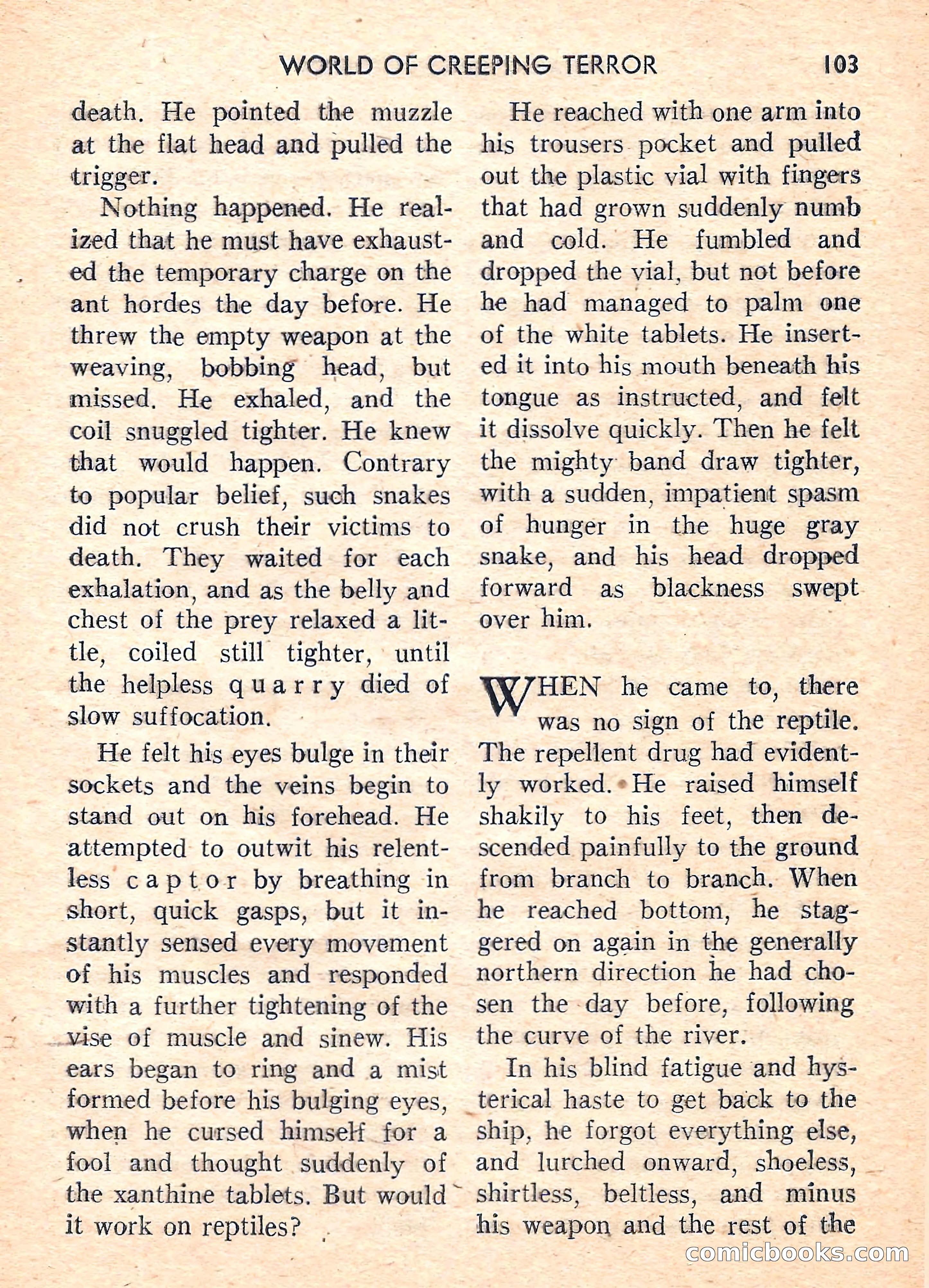 Super Science Fiction, August 1959 — page 105 of 132
