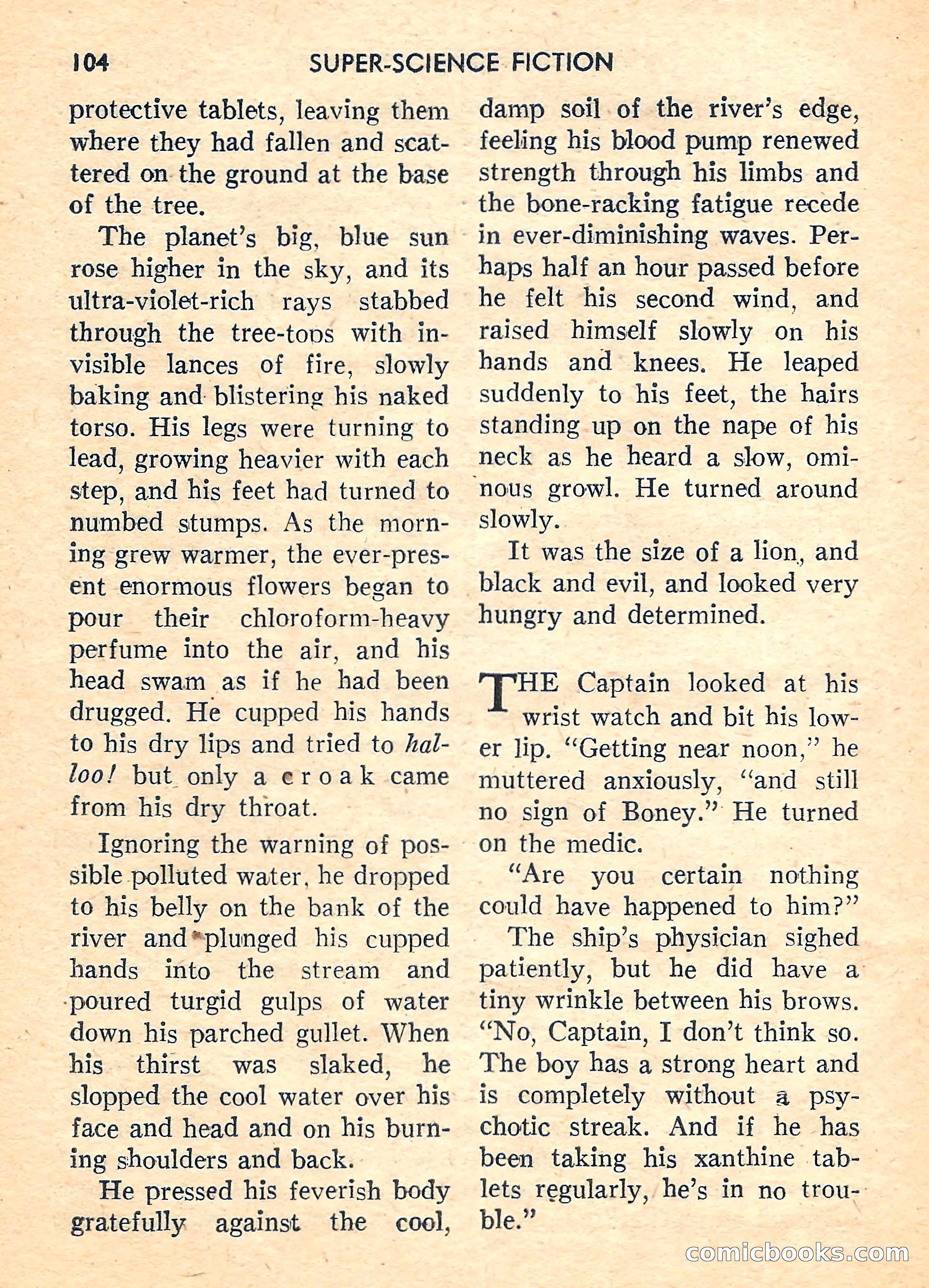 Super Science Fiction, August 1959 — page 106 of 132