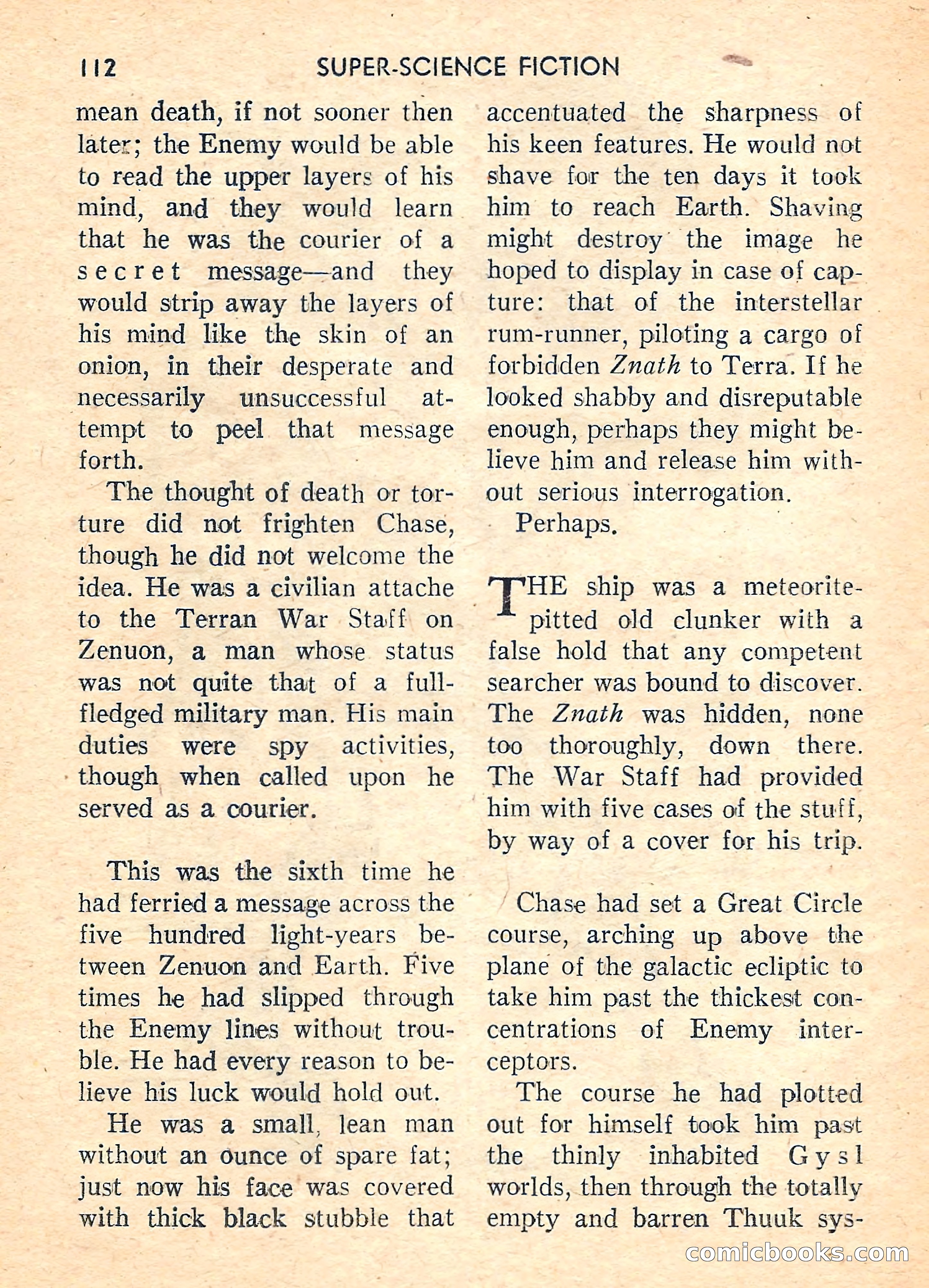 Super Science Fiction, August 1959 — page 114 of 132